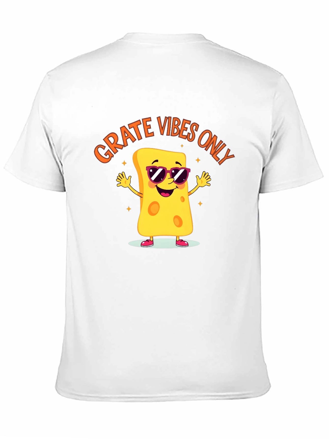 Grate Vibes Only Cheese T-Shirt