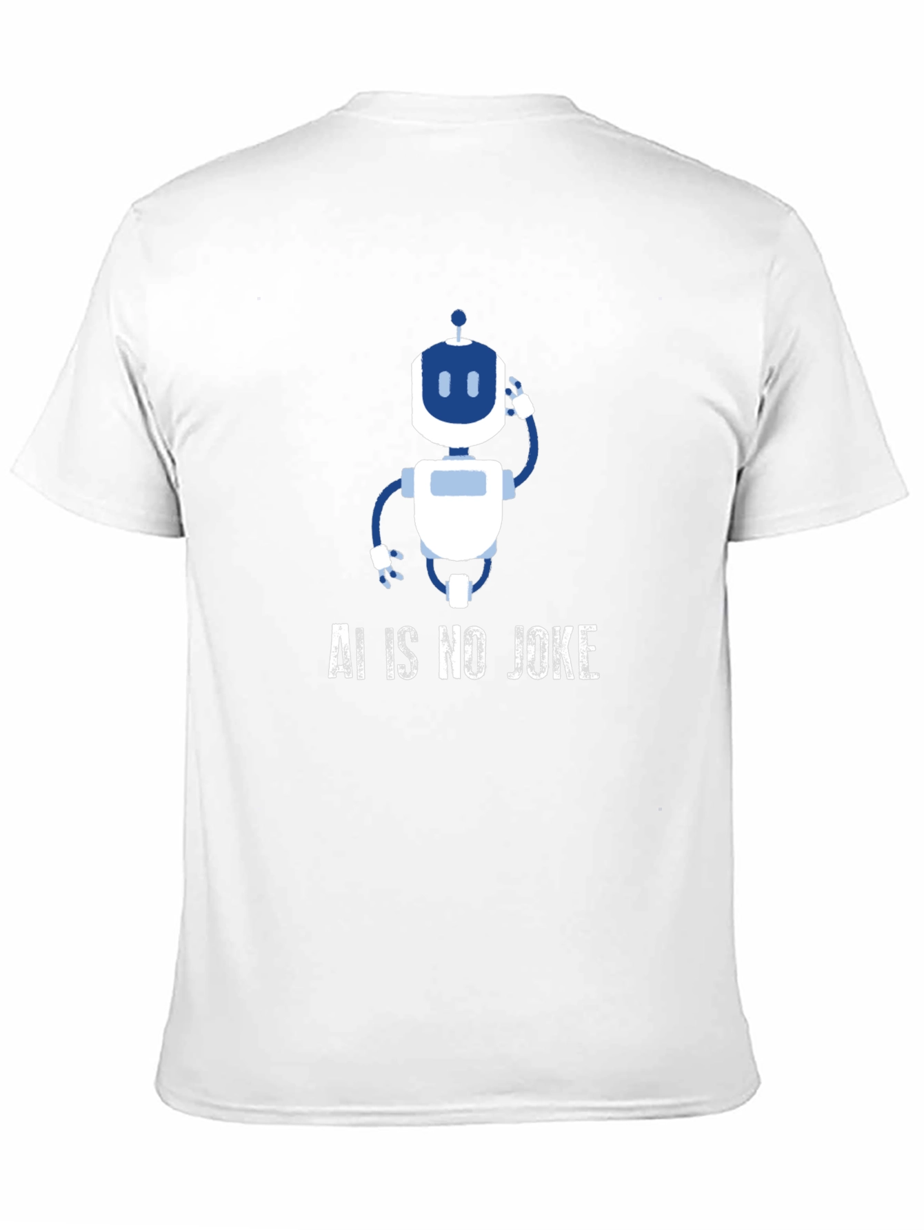 AI is No Joke Robot Graphic T-Shirt