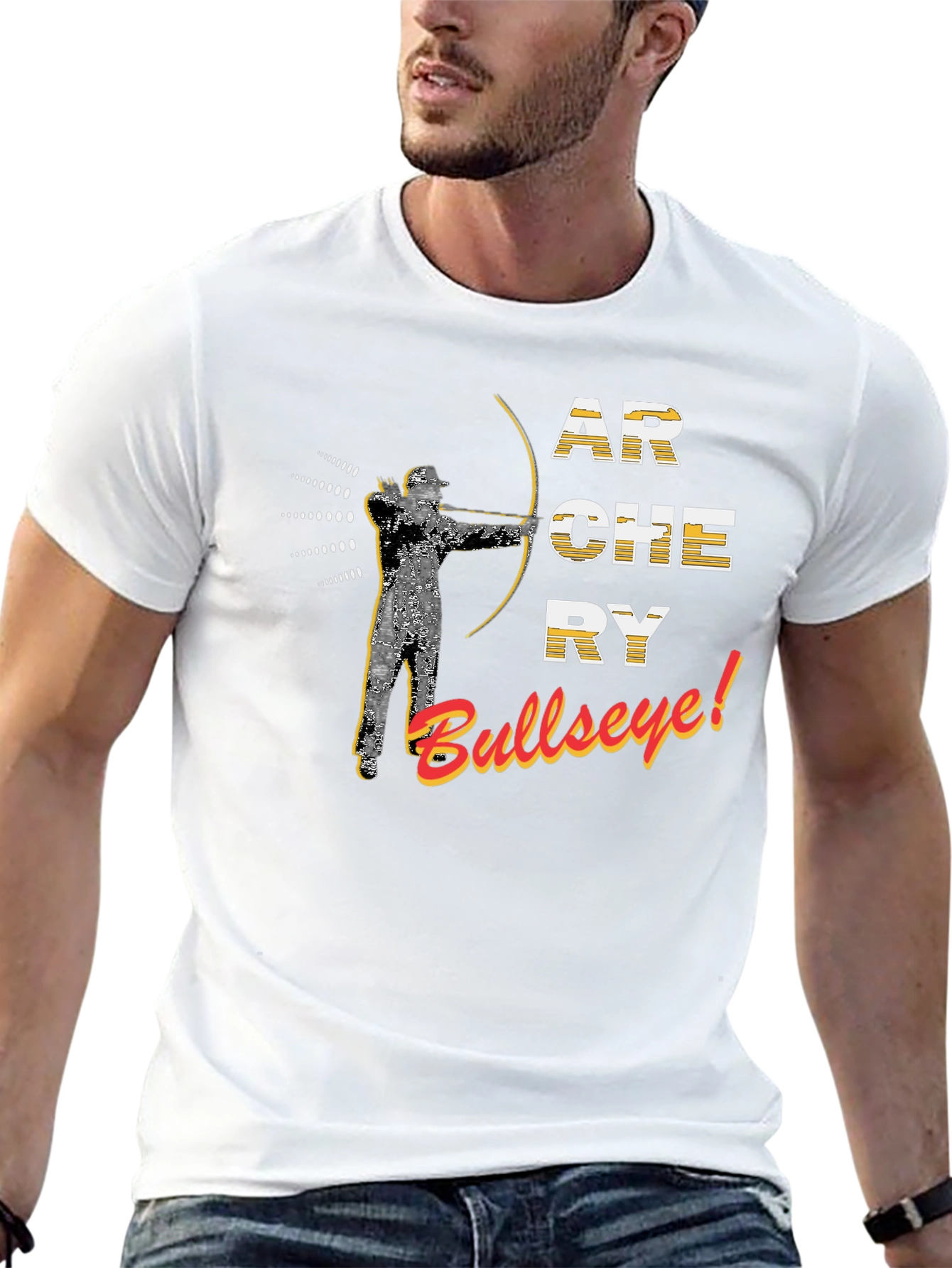 Archery Bullseye Graphic T-Shirt