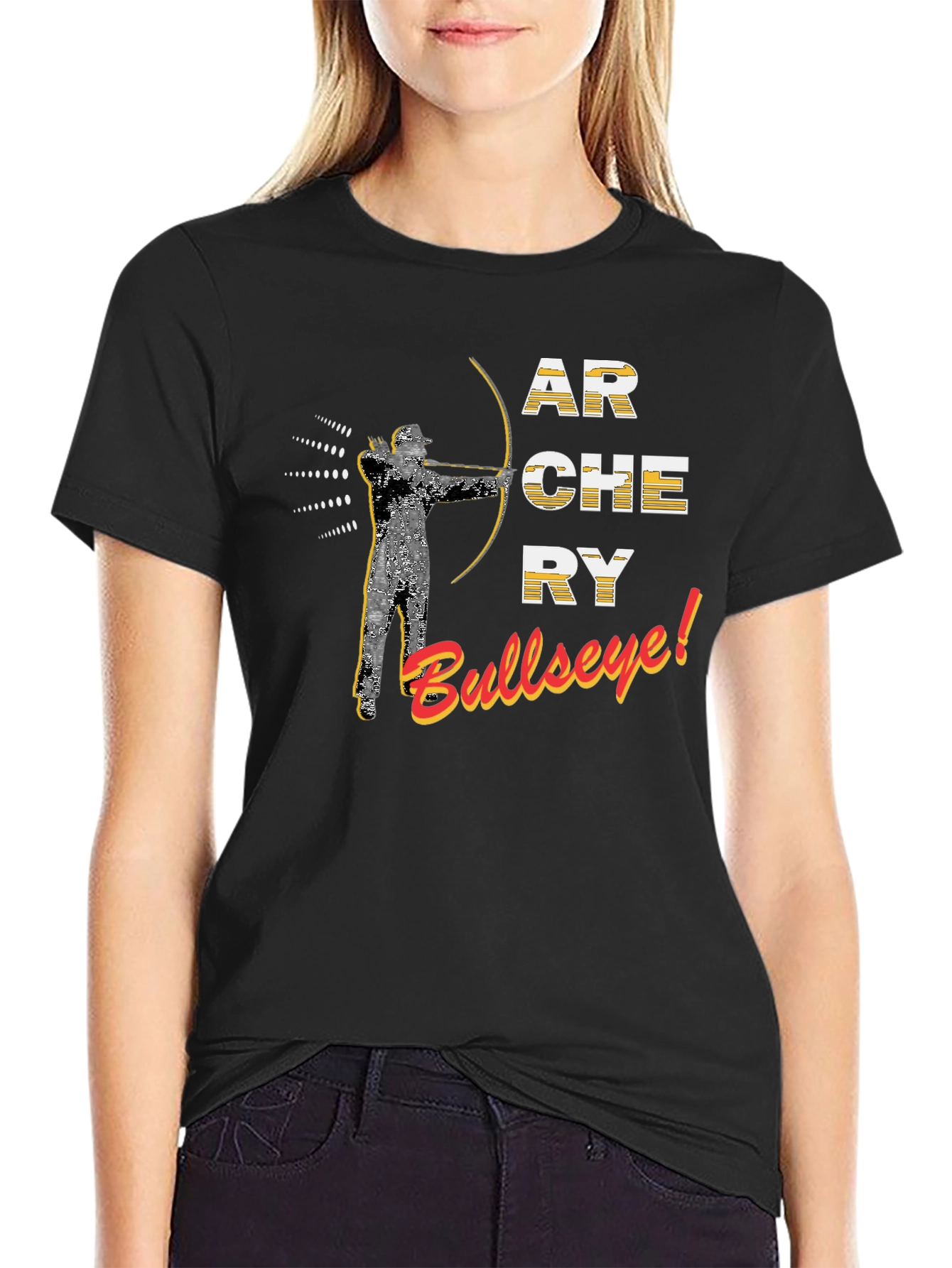 Archery Bullseye Graphic T-Shirt