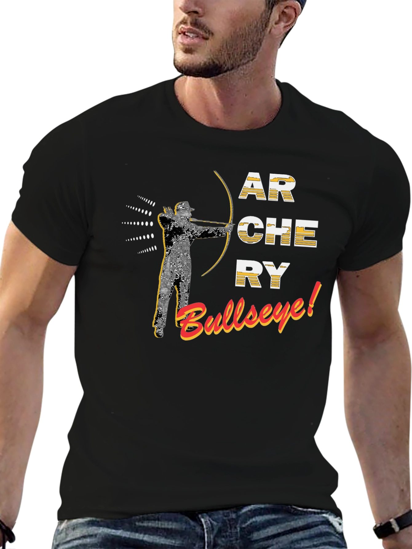 Archery Bullseye Graphic T-Shirt