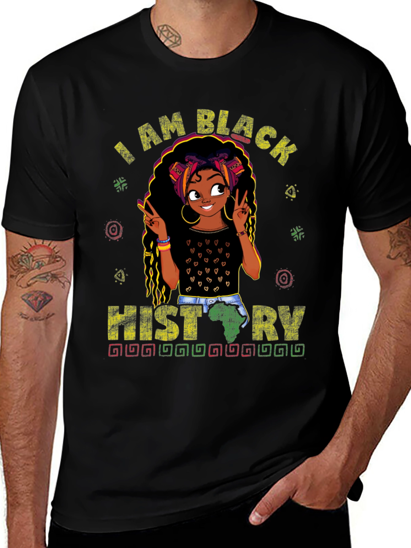 I am Black History Graphic T-Shirt