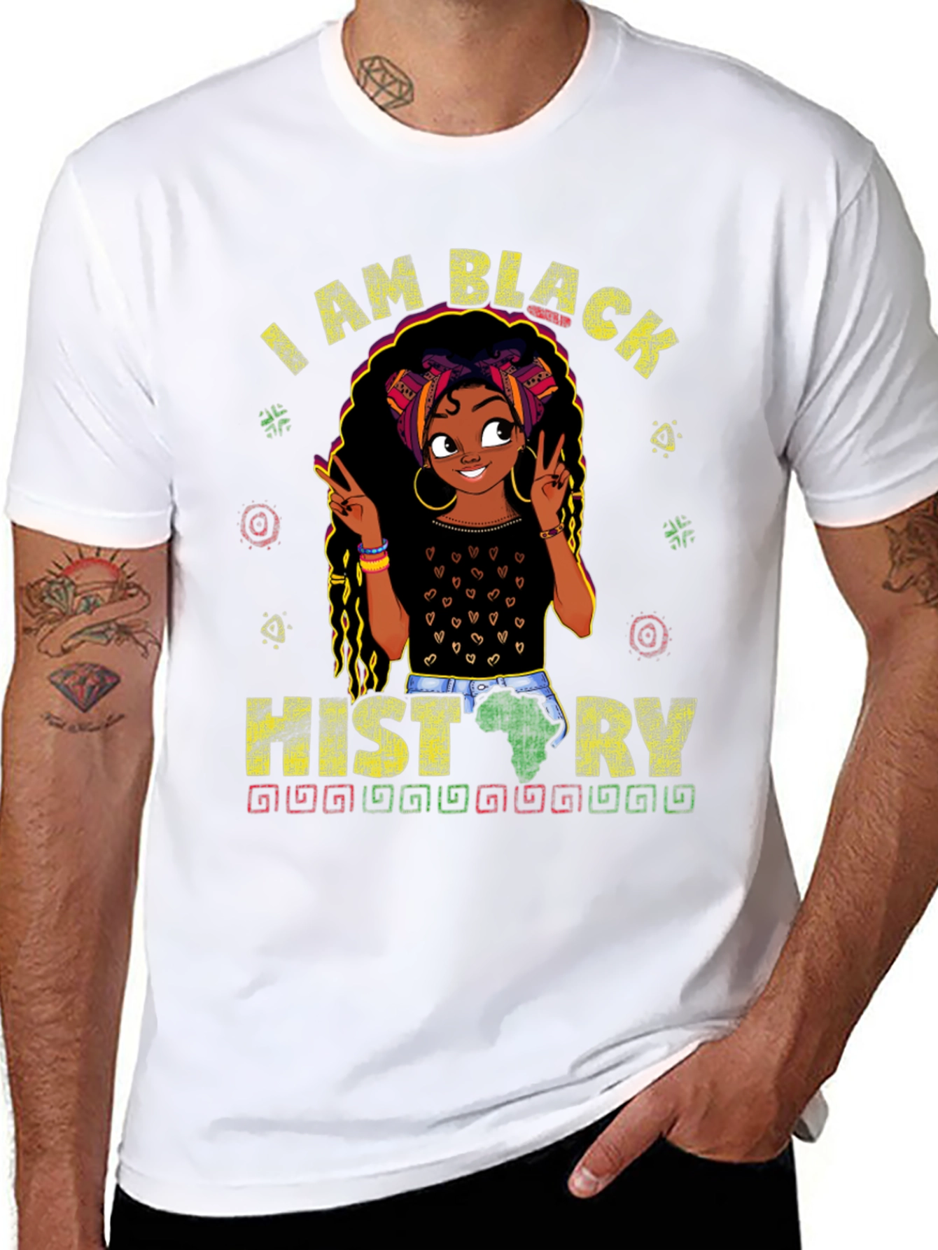 I am Black History Graphic T-Shirt