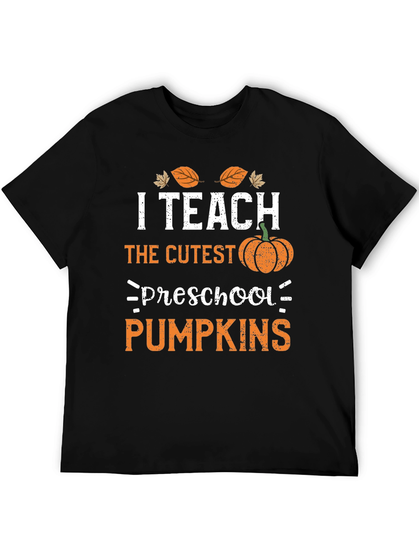I Teach Cutest Preschool Pumpkins Graphic Tee