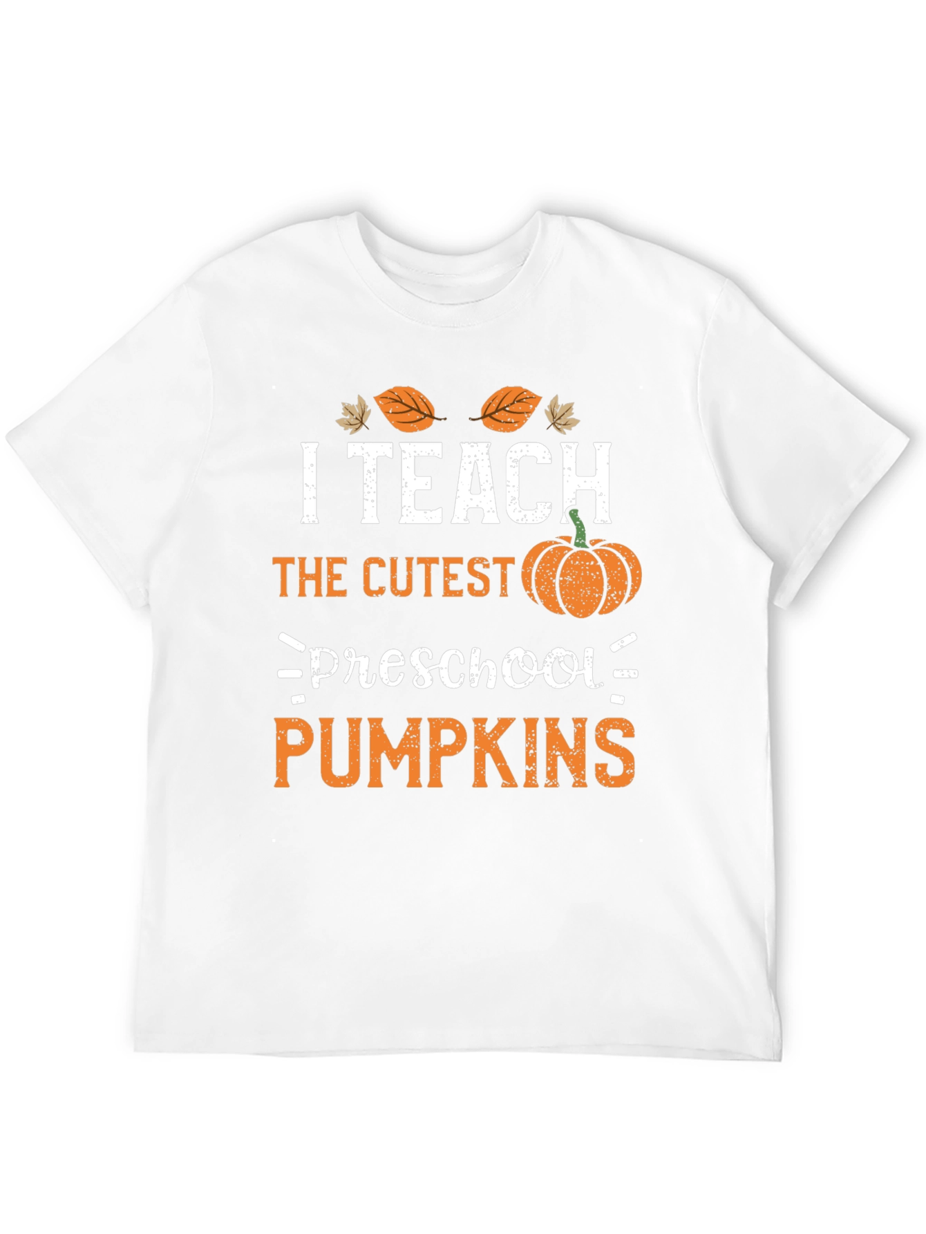 I Teach Cutest Preschool Pumpkins Graphic Tee