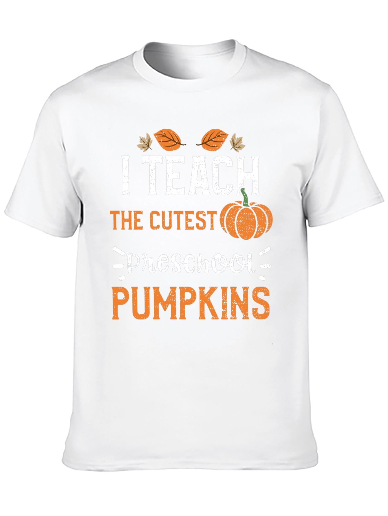 I Teach Cutest Preschool Pumpkins Graphic Tee