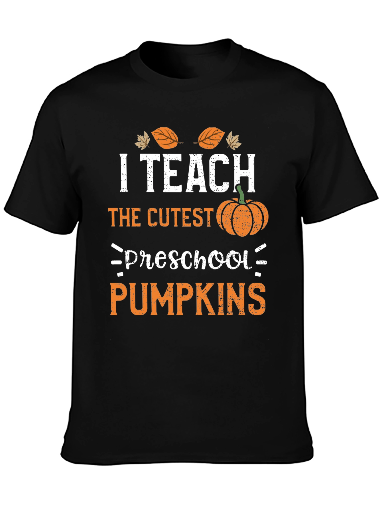 I Teach Cutest Preschool Pumpkins Graphic Tee
