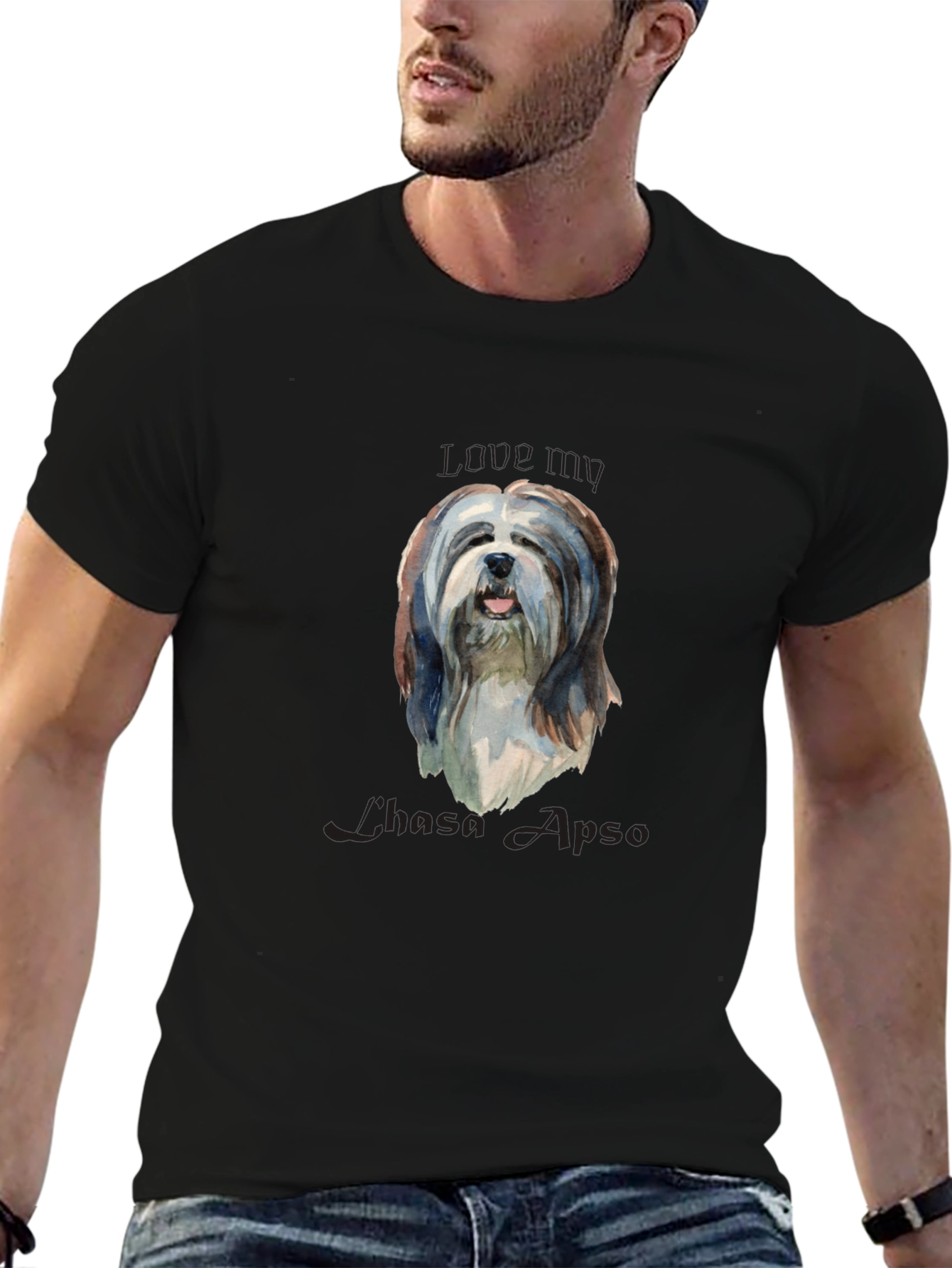 Lhasa Apso Dog T-Shirt