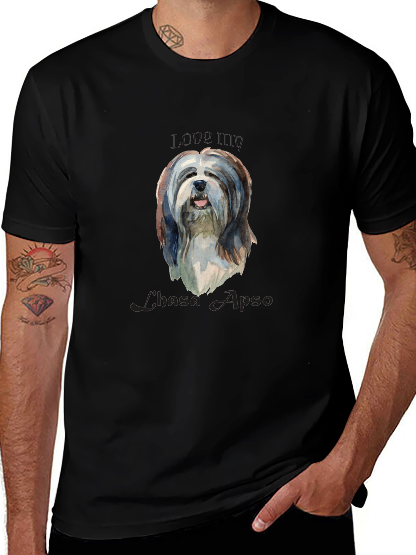 Lhasa Apso Dog T-Shirt