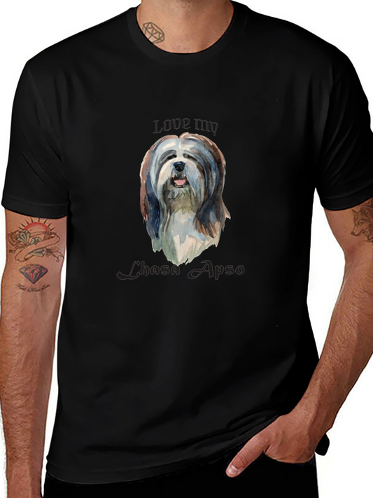 Lhasa Apso Dog T-Shirt