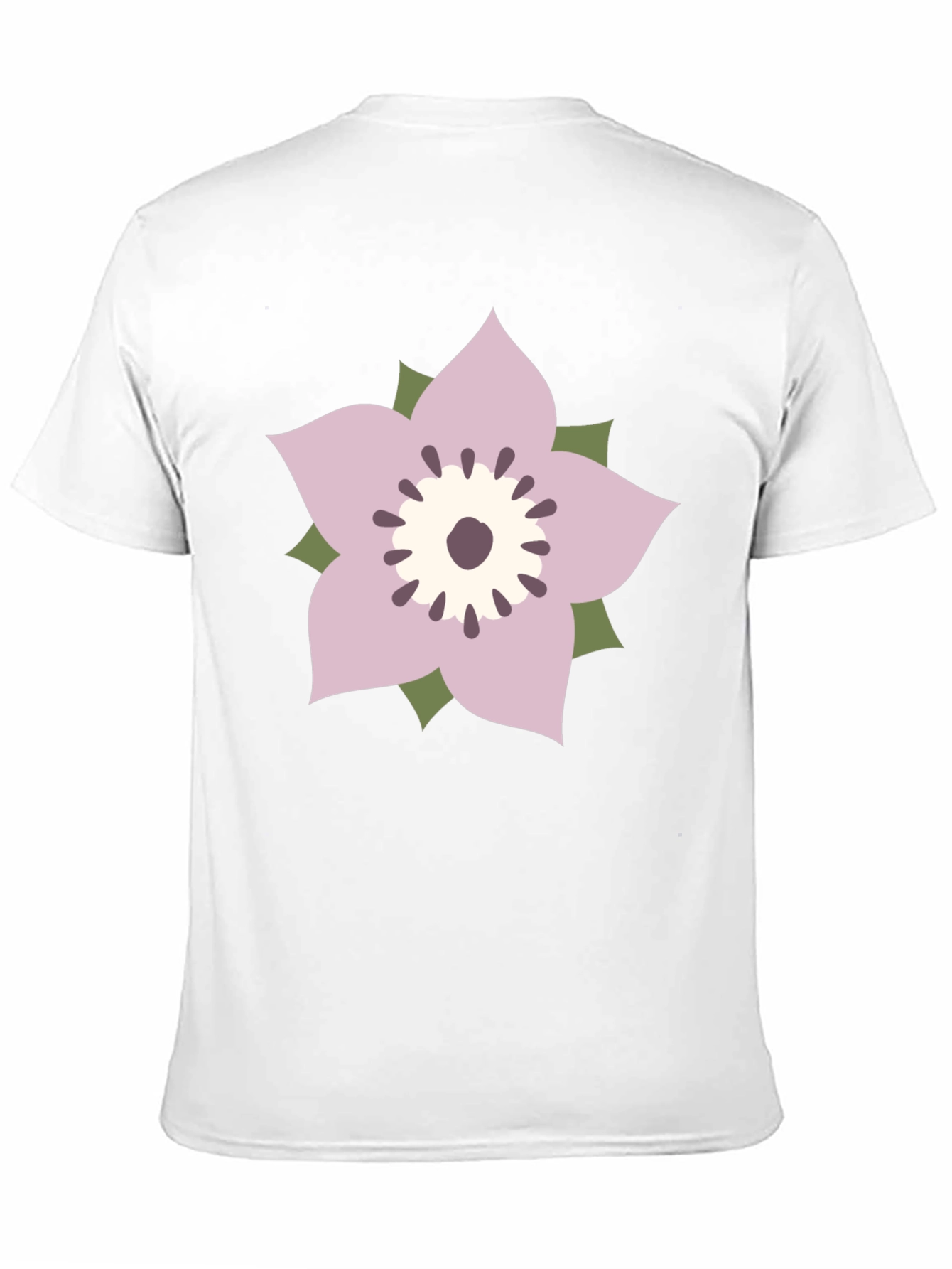 Floral Graphic T-Shirt - Black