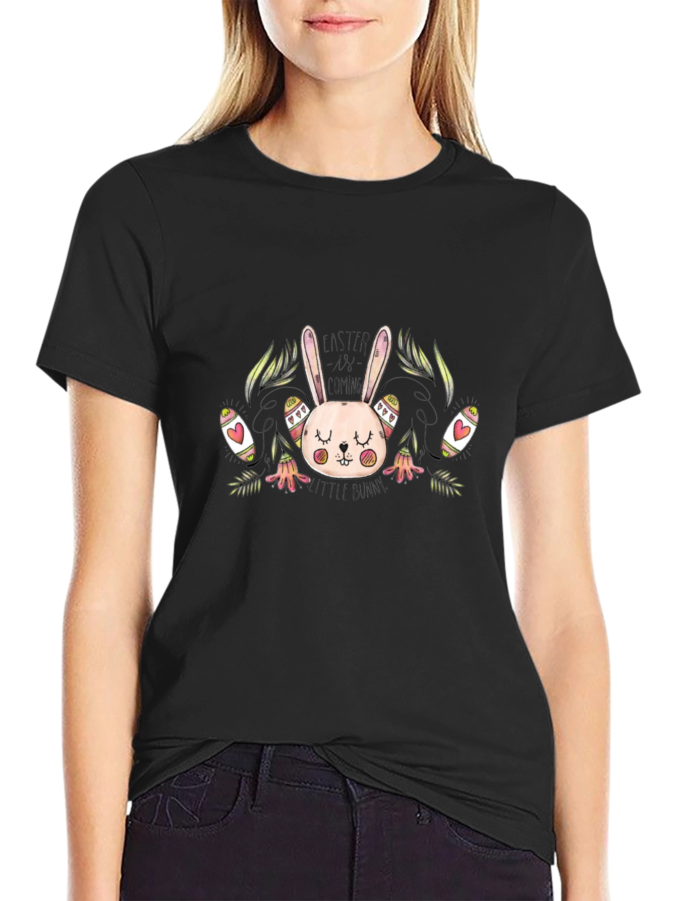 Easter Bunny T-Shirt Cute Rabbit Tee