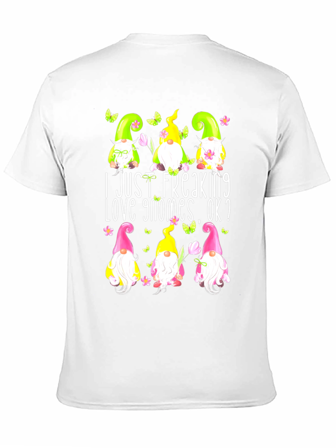 Gnome Lover T-Shirt - Whimsical Graphic Tee
