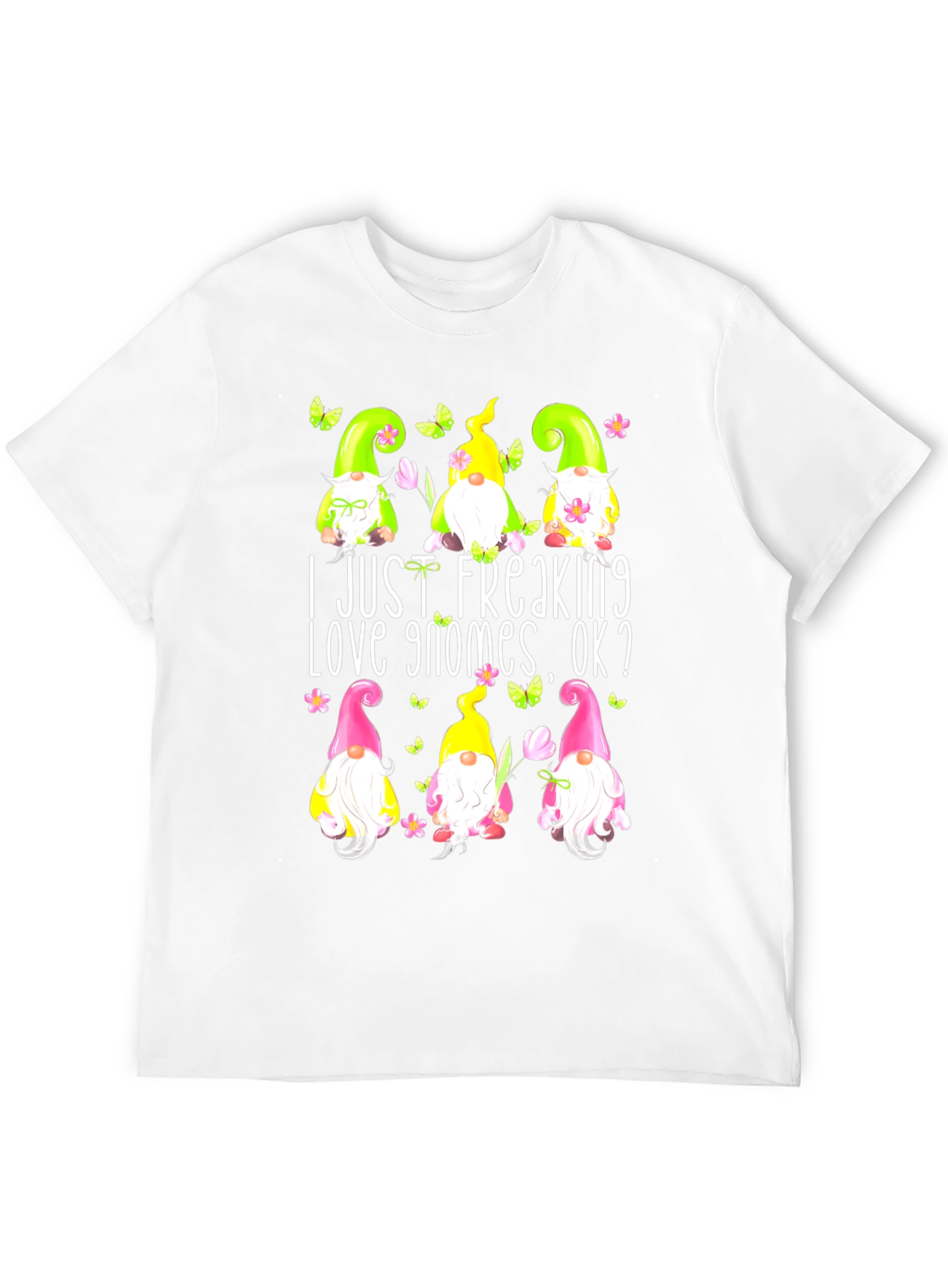 Gnome Lover T-Shirt - Whimsical Graphic Tee