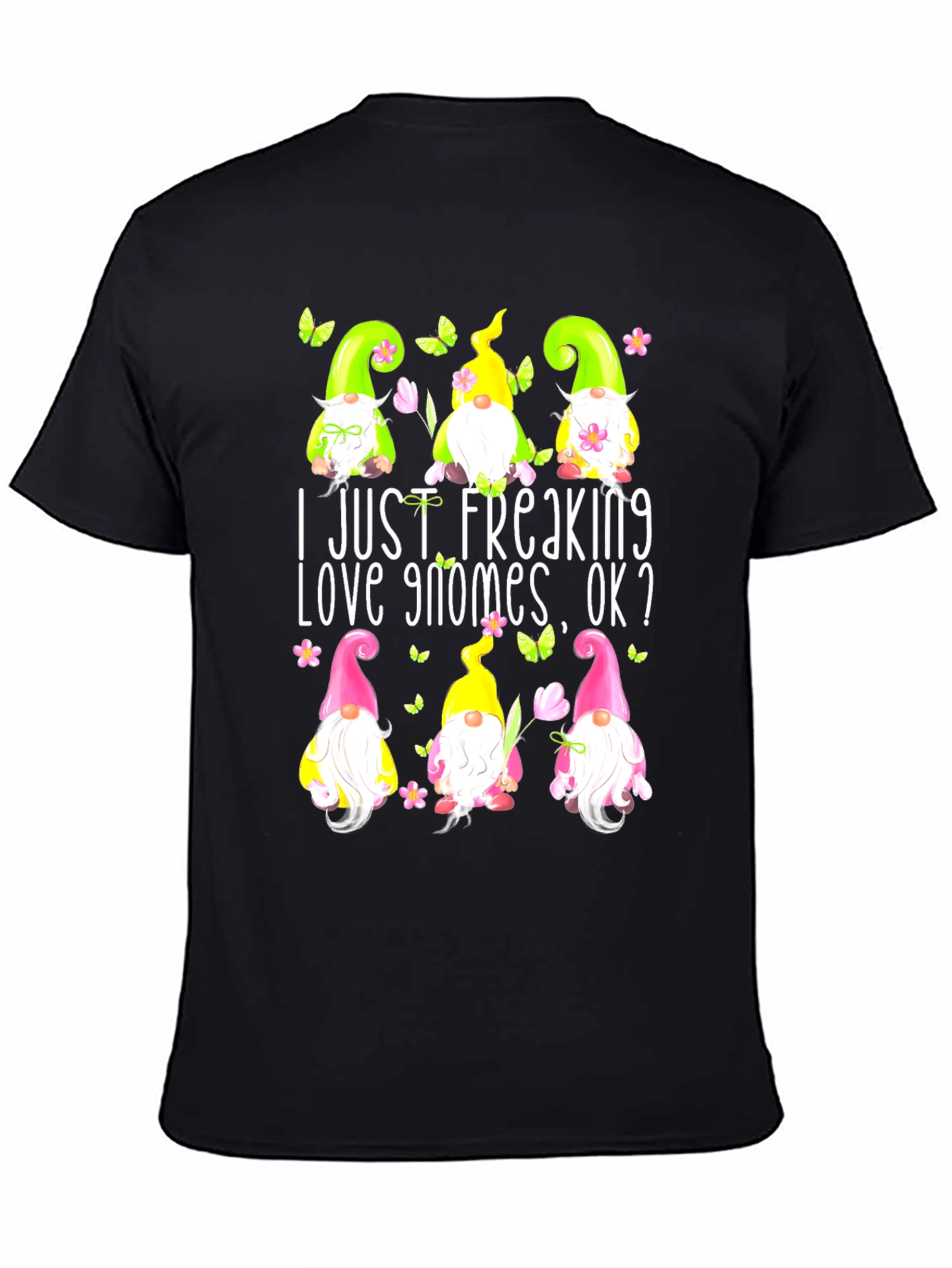 Gnome Lover T-Shirt - Whimsical Graphic Tee