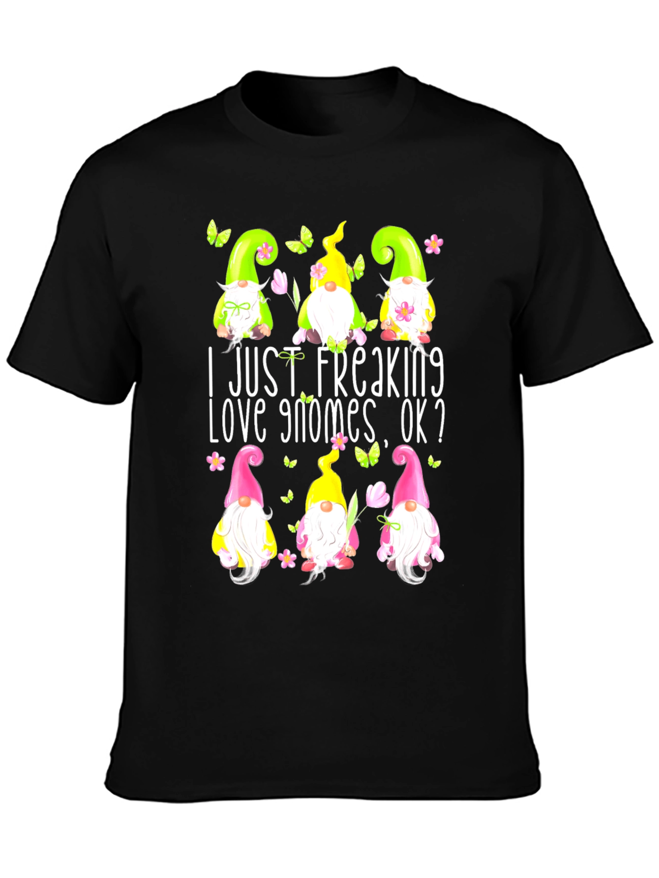 Gnome Lover T-Shirt - Whimsical Graphic Tee