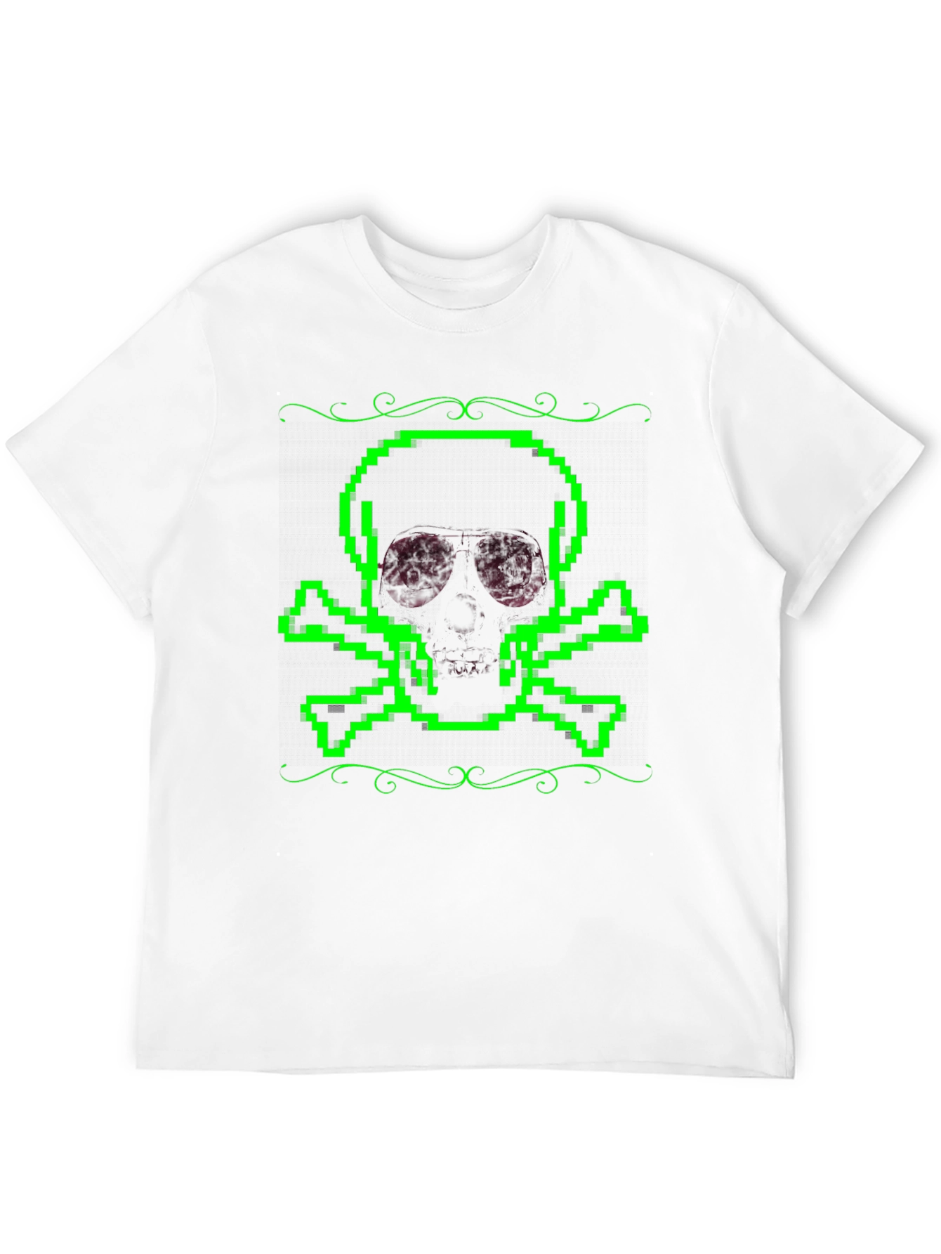 Pixel Skull T-Shirt - Gamer Style