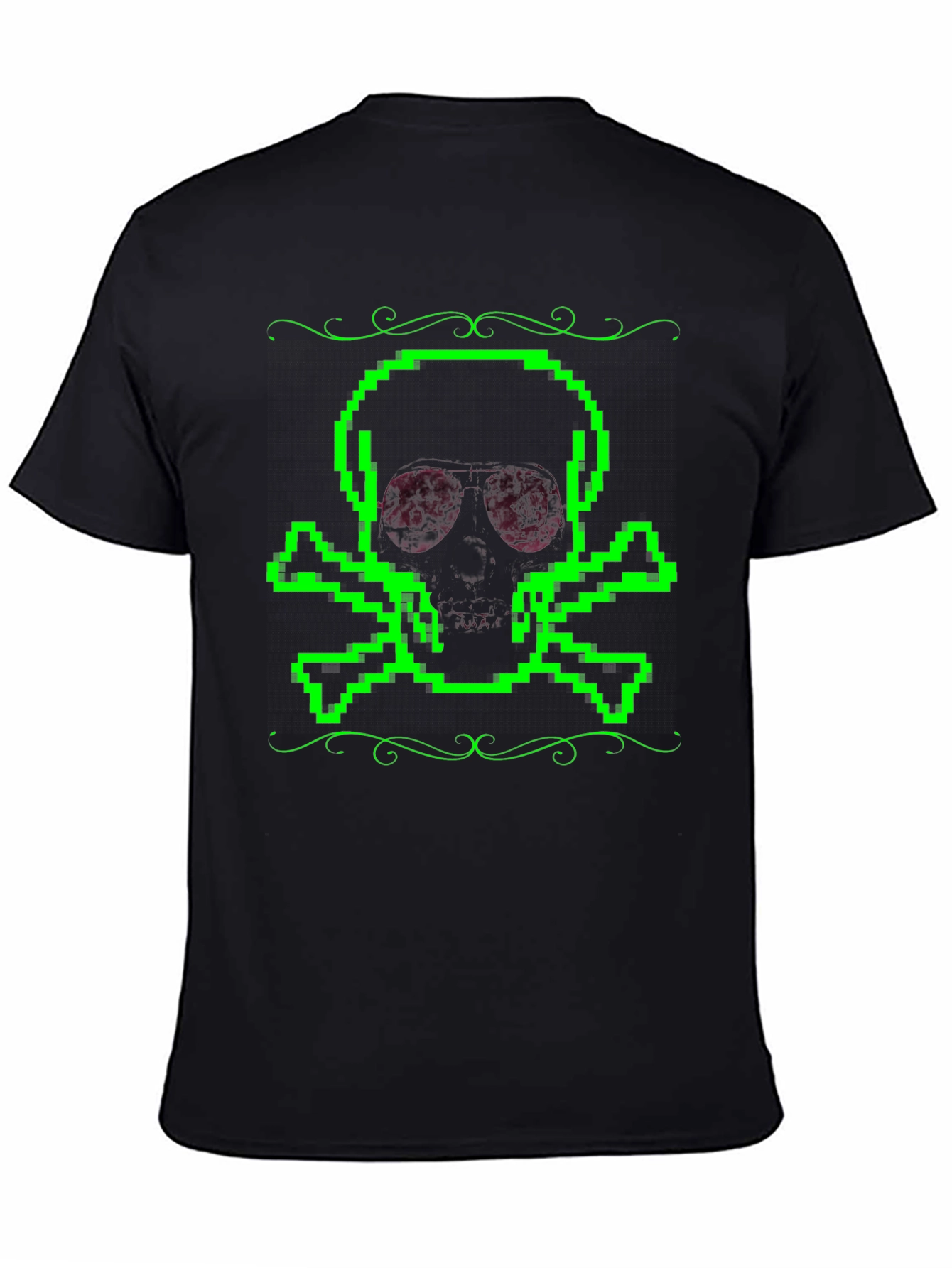 Pixel Skull T-Shirt - Gamer Style