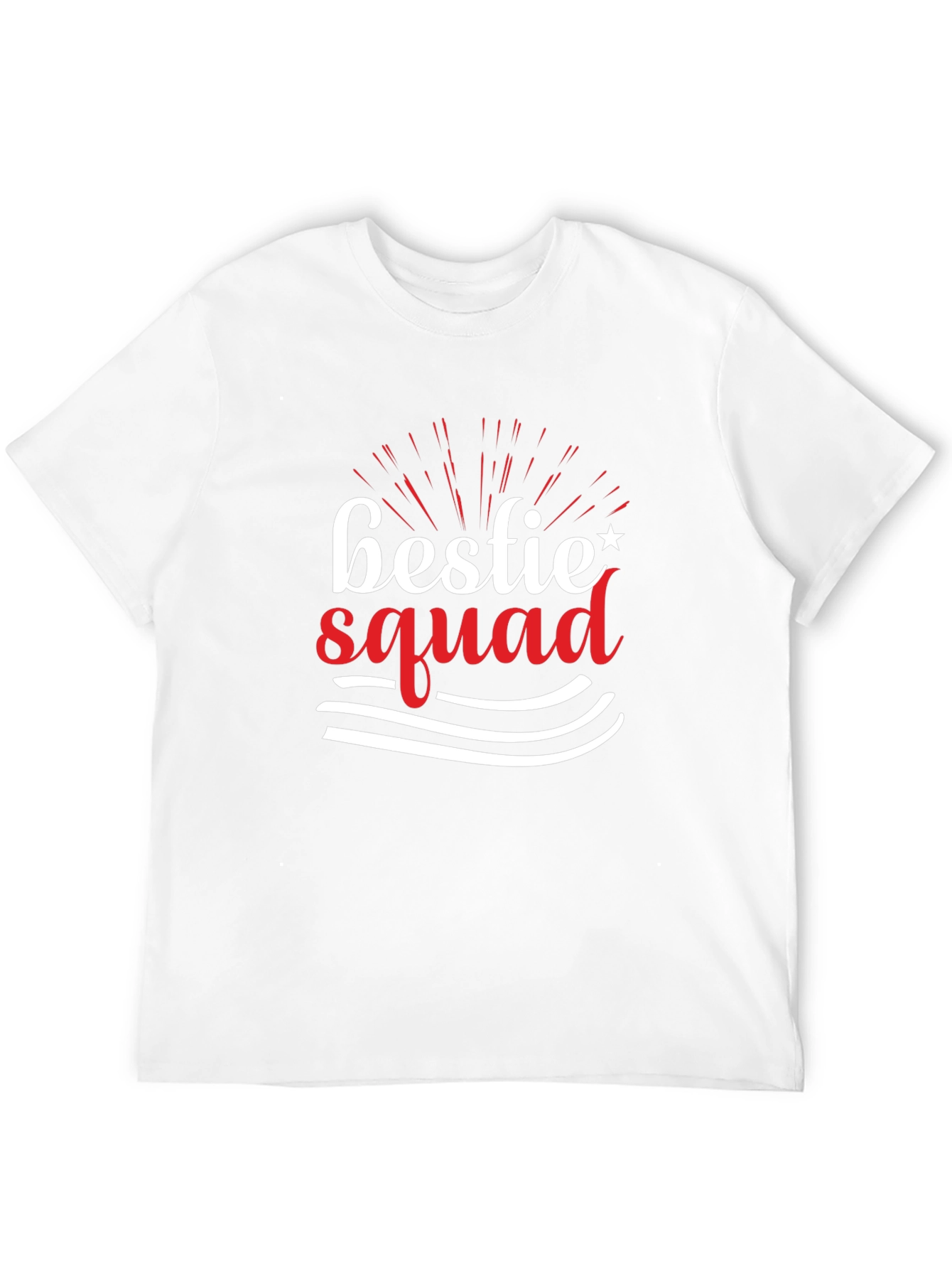 Bestie Squad Graphic Tee - Black