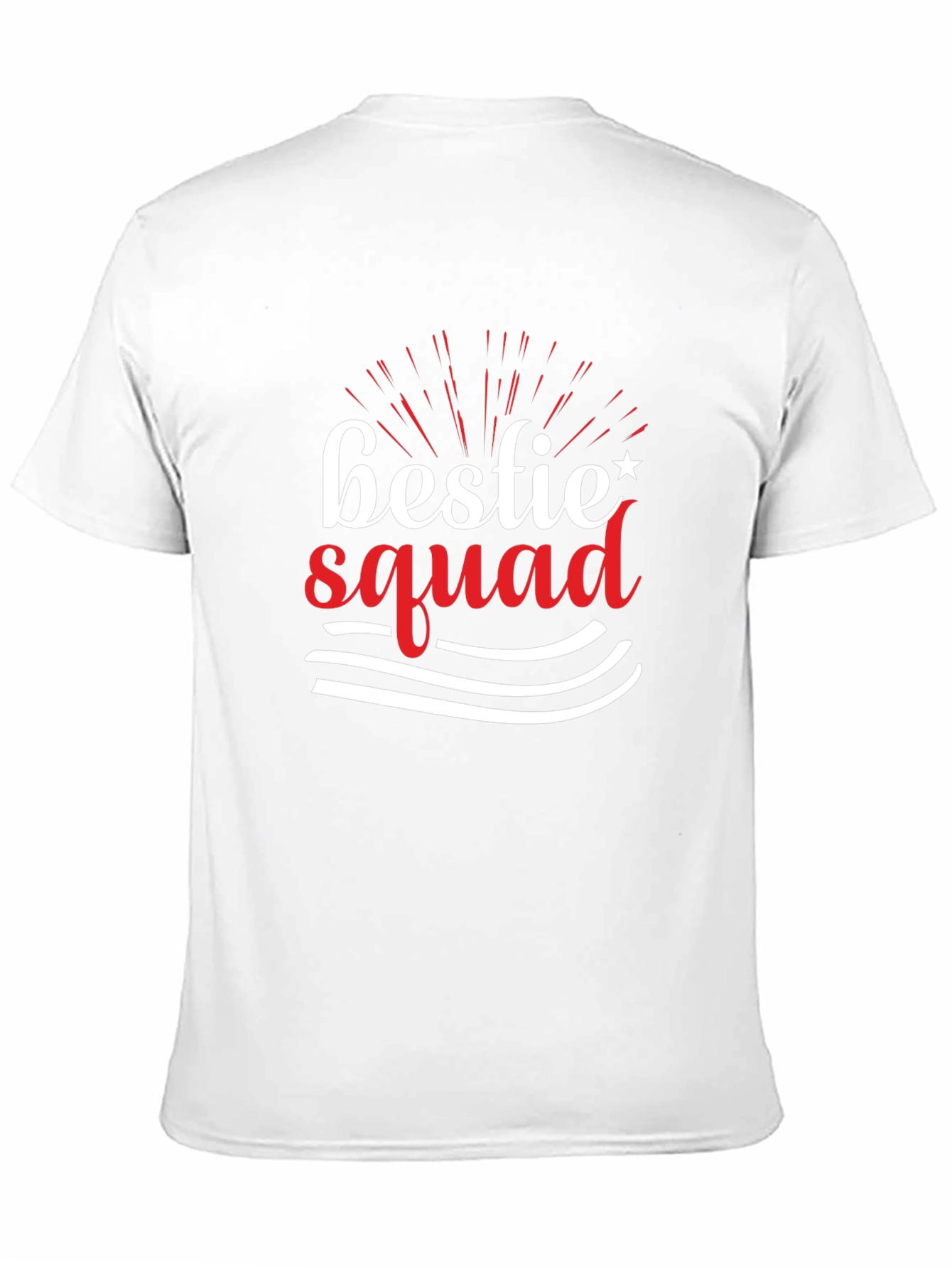 Bestie Squad Graphic Tee - Black