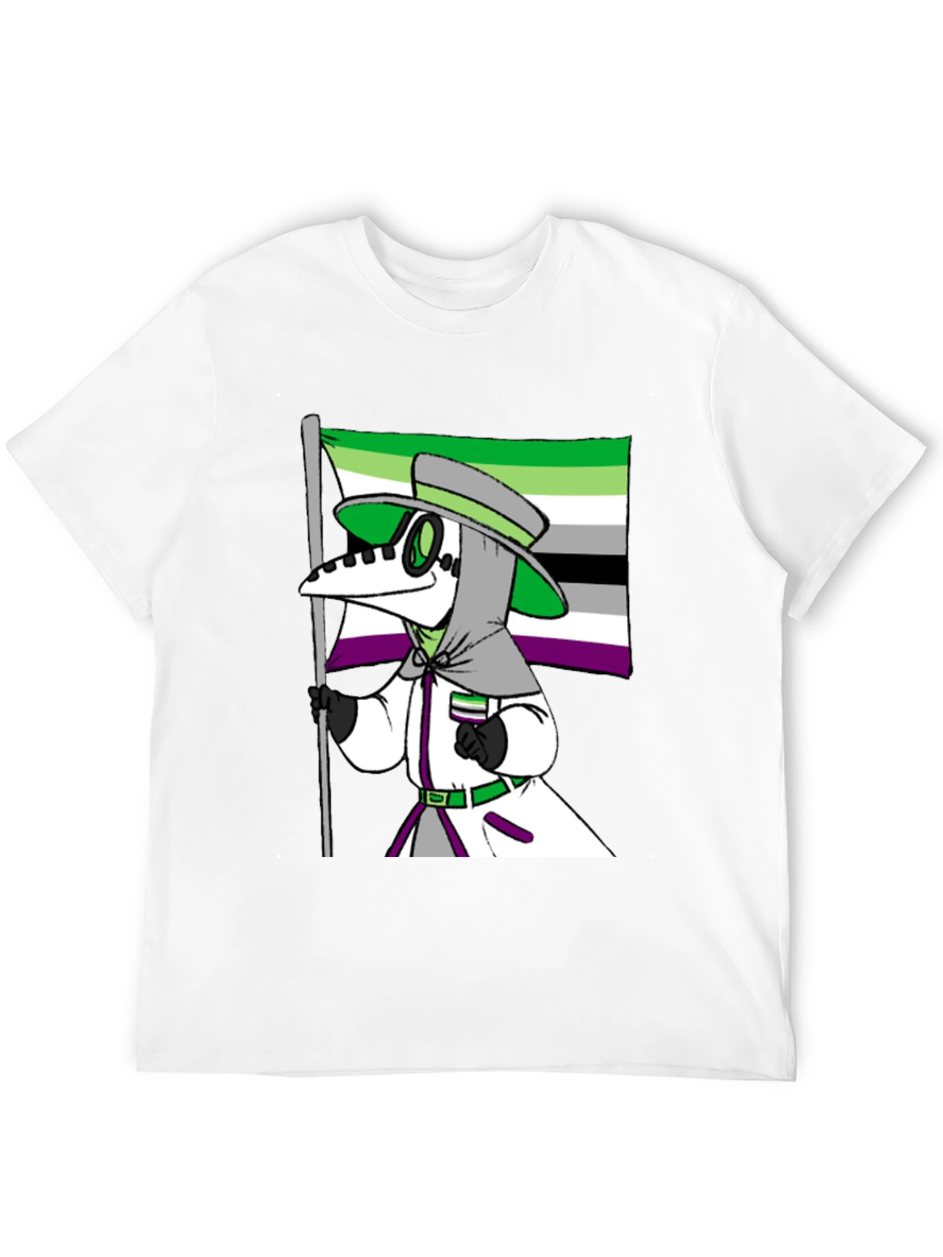 Aromantic Plague Doctor T-Shirt