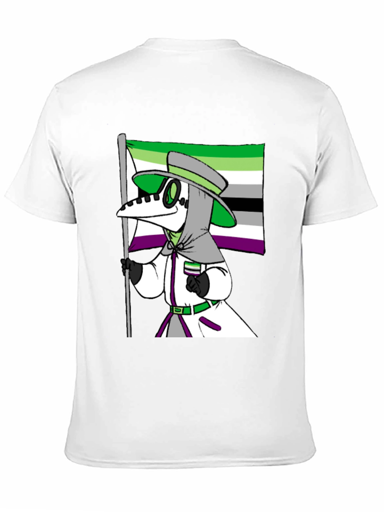 Aromantic Plague Doctor T-Shirt