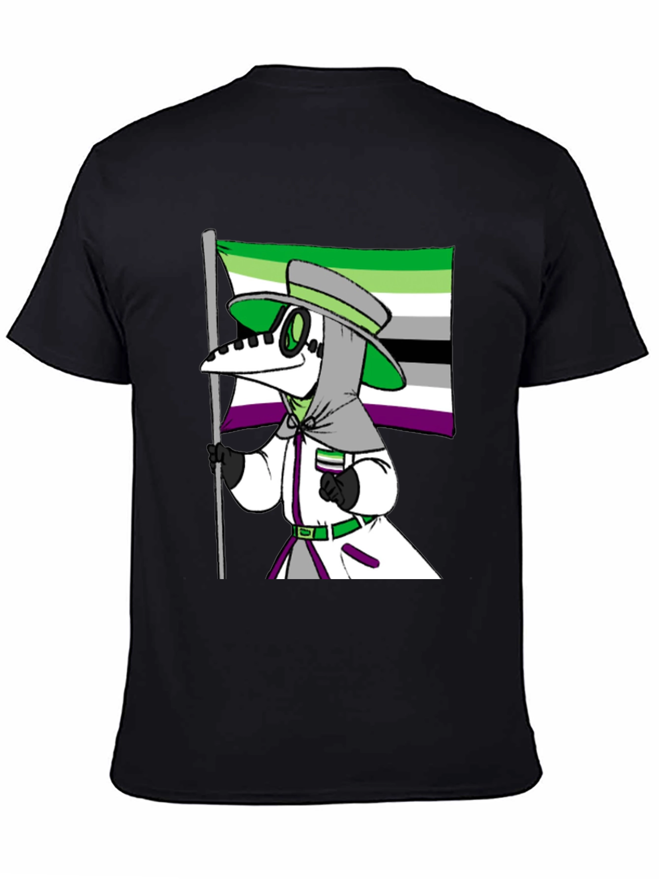 Aromantic Plague Doctor T-Shirt