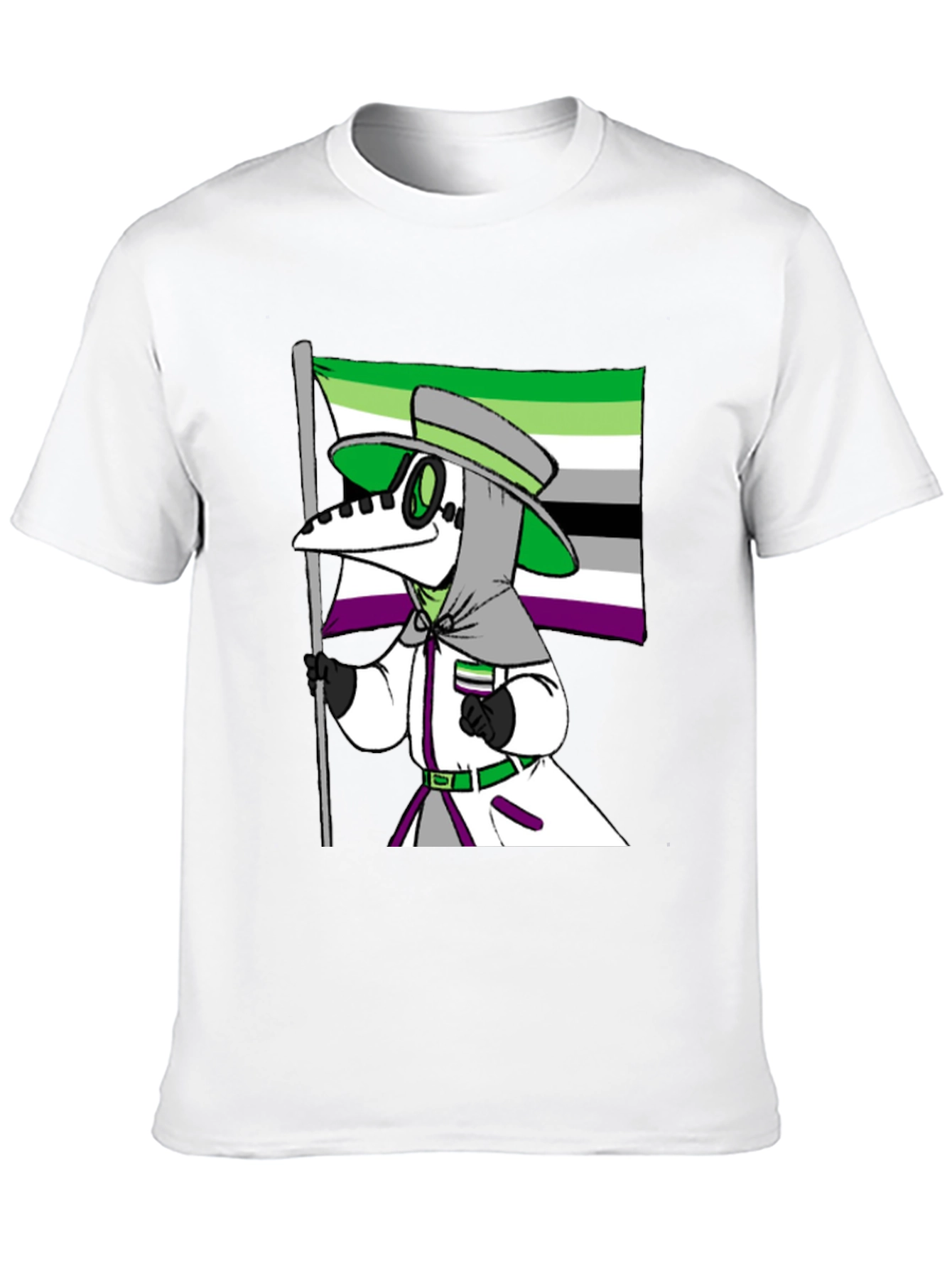 Aromantic Plague Doctor T-Shirt