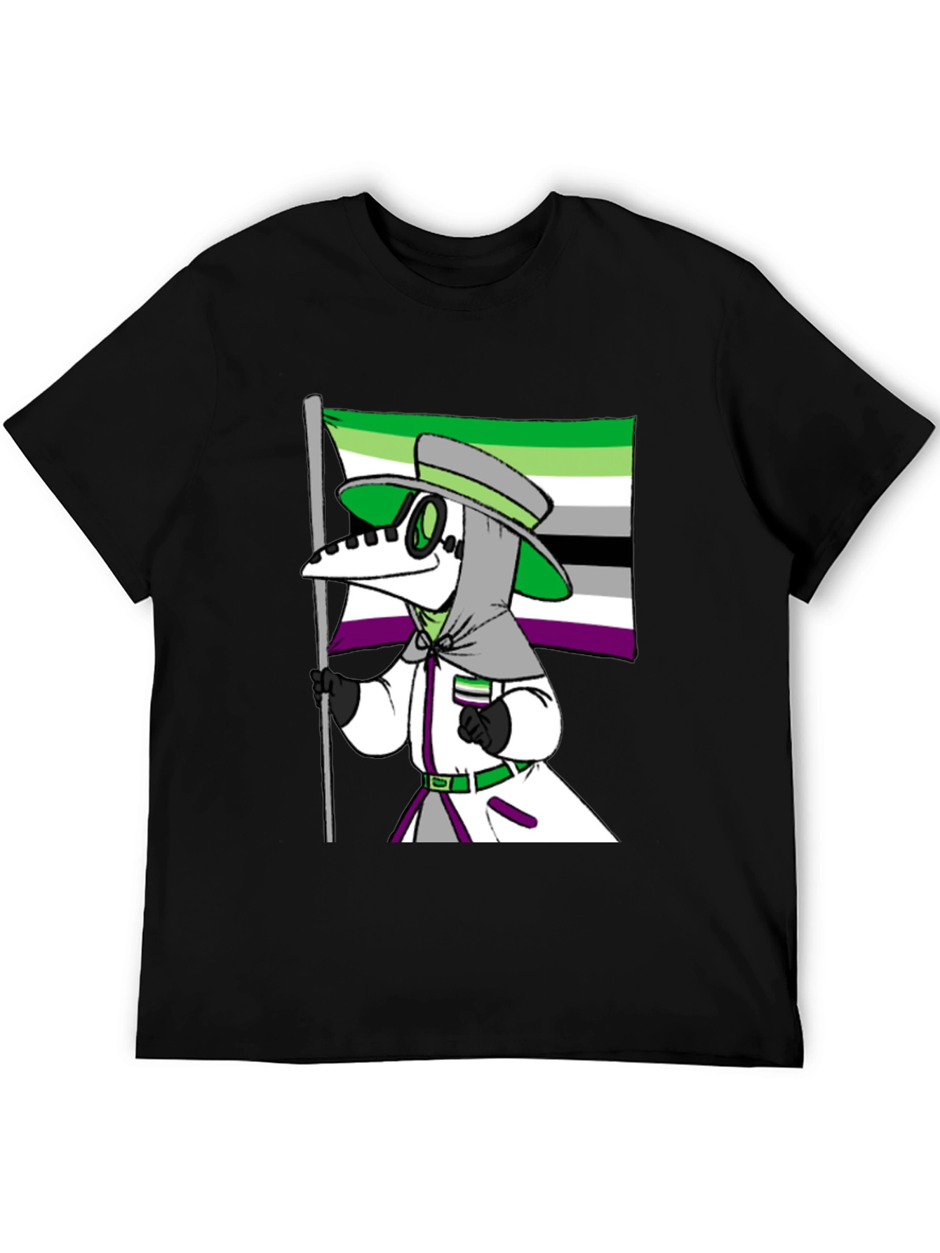 Aromantic Plague Doctor T-Shirt
