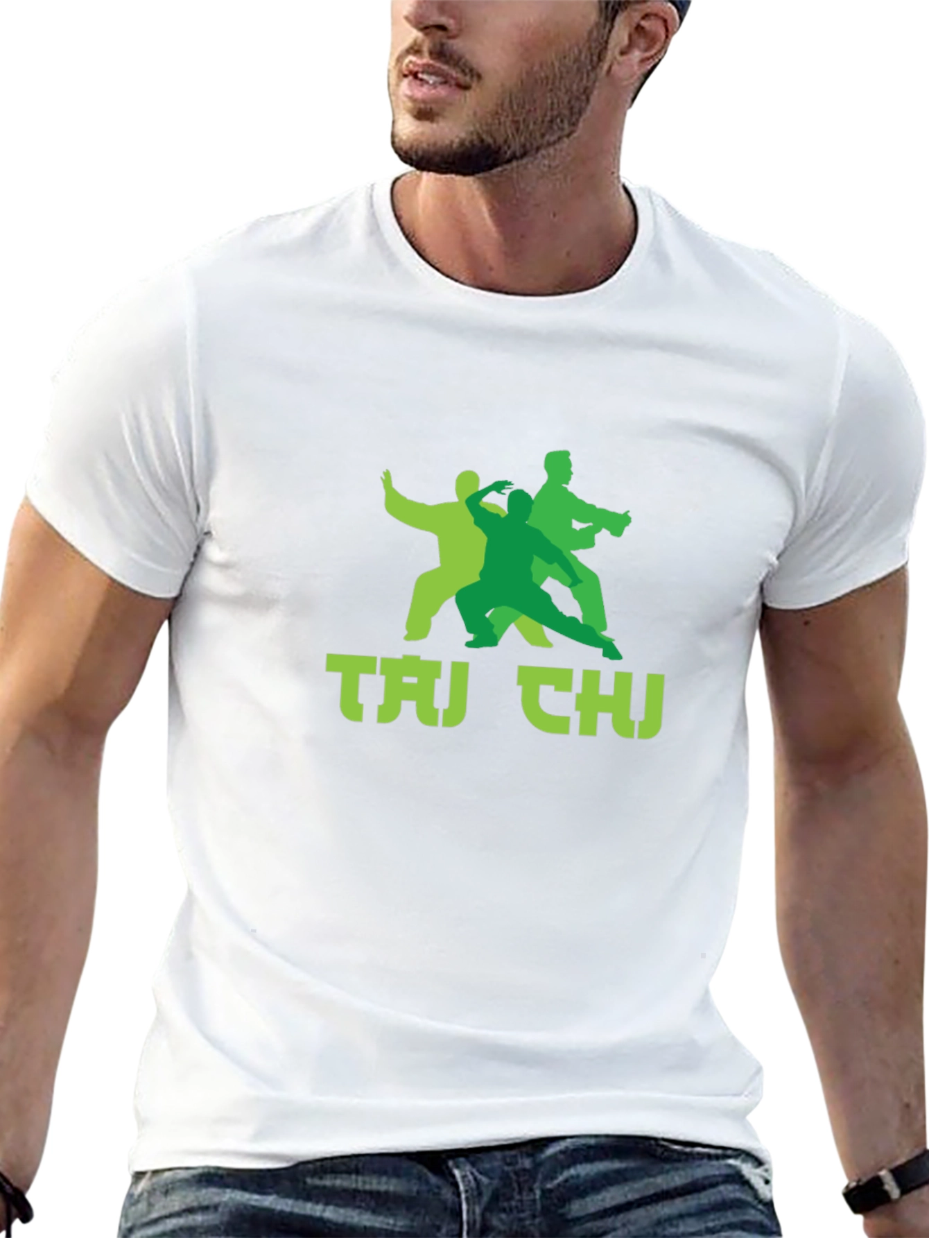 Tai Chi Silhouette T-Shirt - Martial Arts Tee