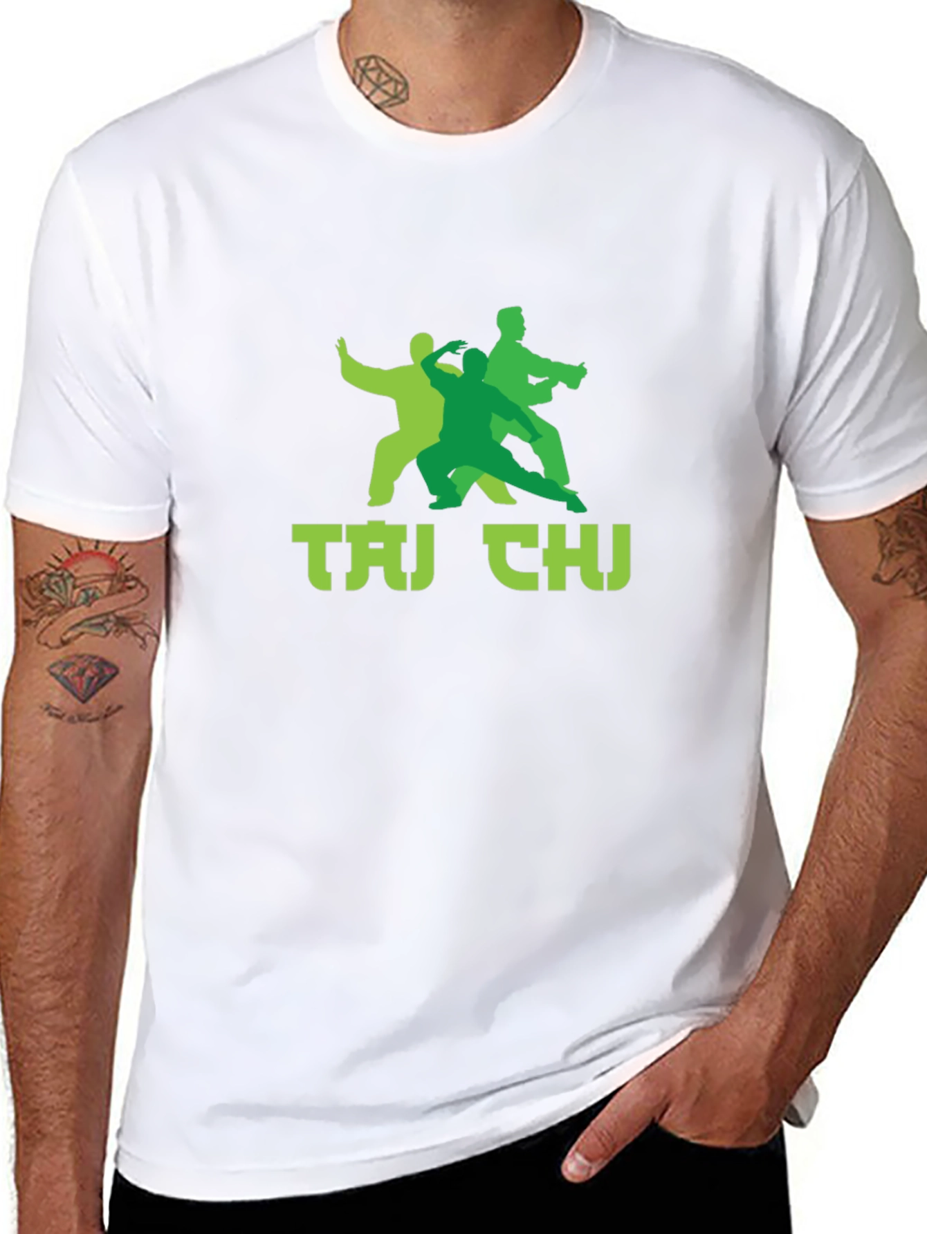 Tai Chi Silhouette T-Shirt - Martial Arts Tee