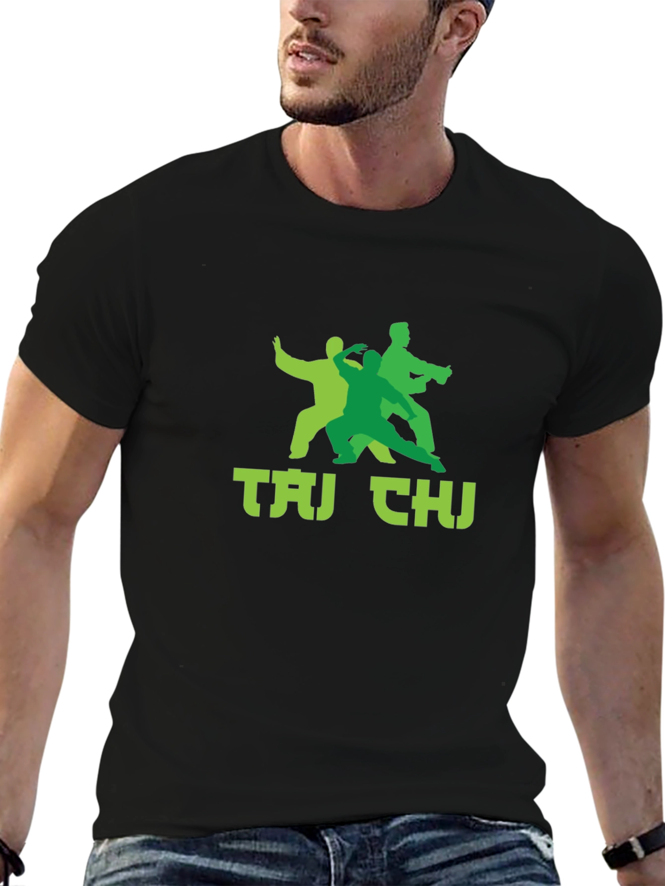Tai Chi Silhouette T-Shirt - Martial Arts Tee