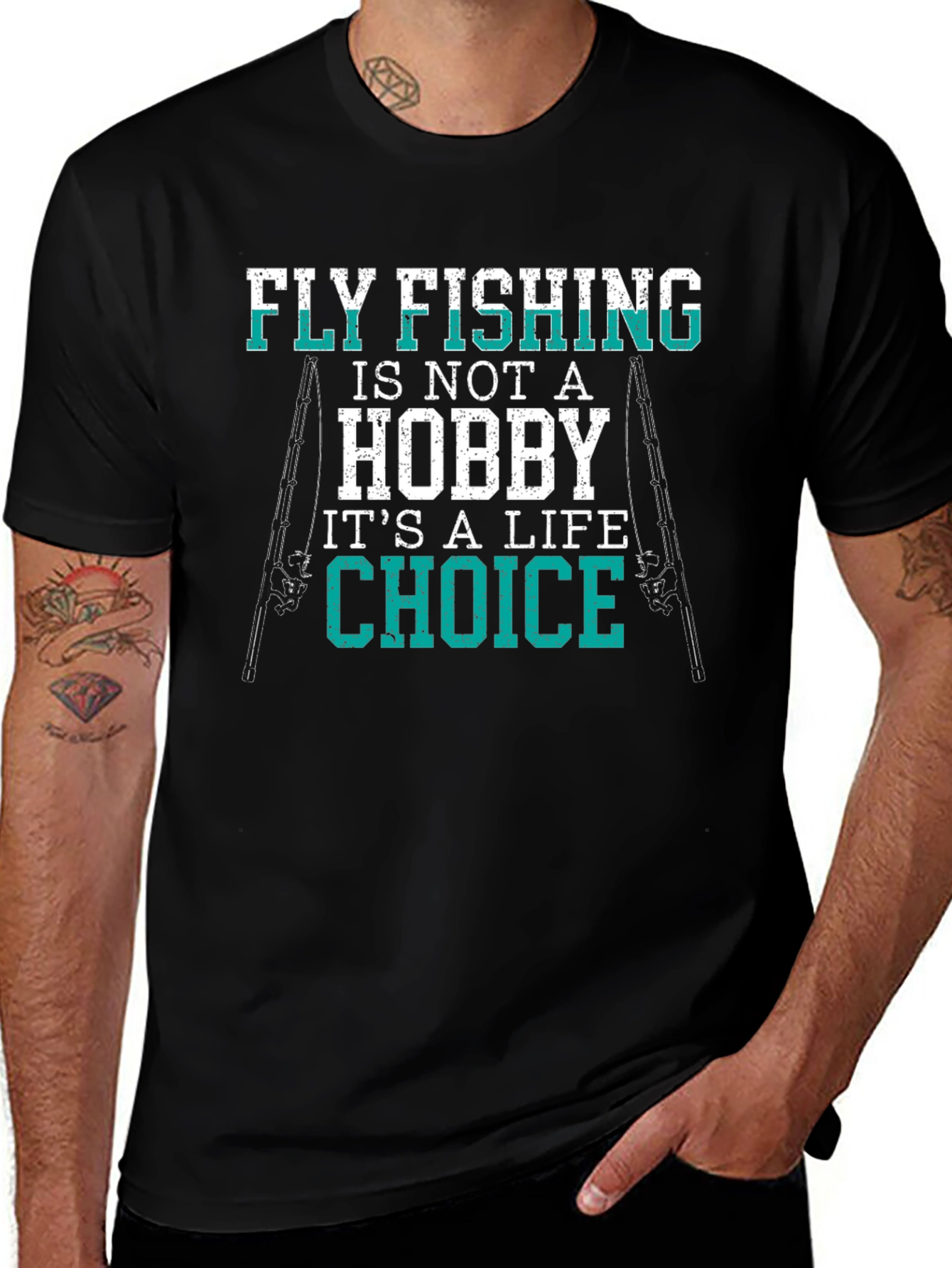 Fly Fishing Life Choice Graphic T-Shirt