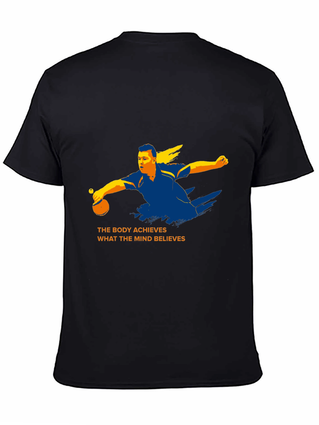 Inspirational Table Tennis Graphic T-Shirt