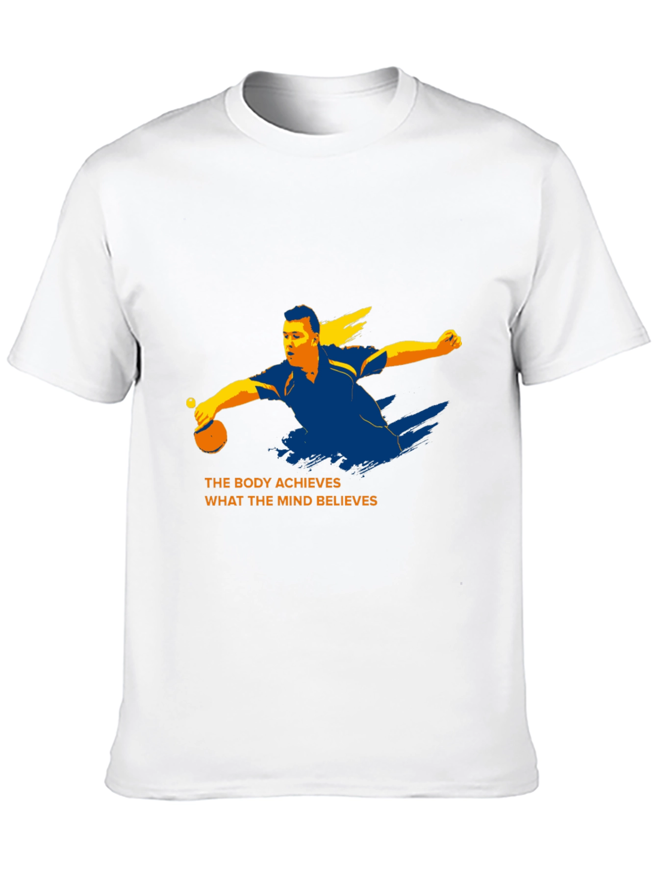 Inspirational Table Tennis Graphic T-Shirt