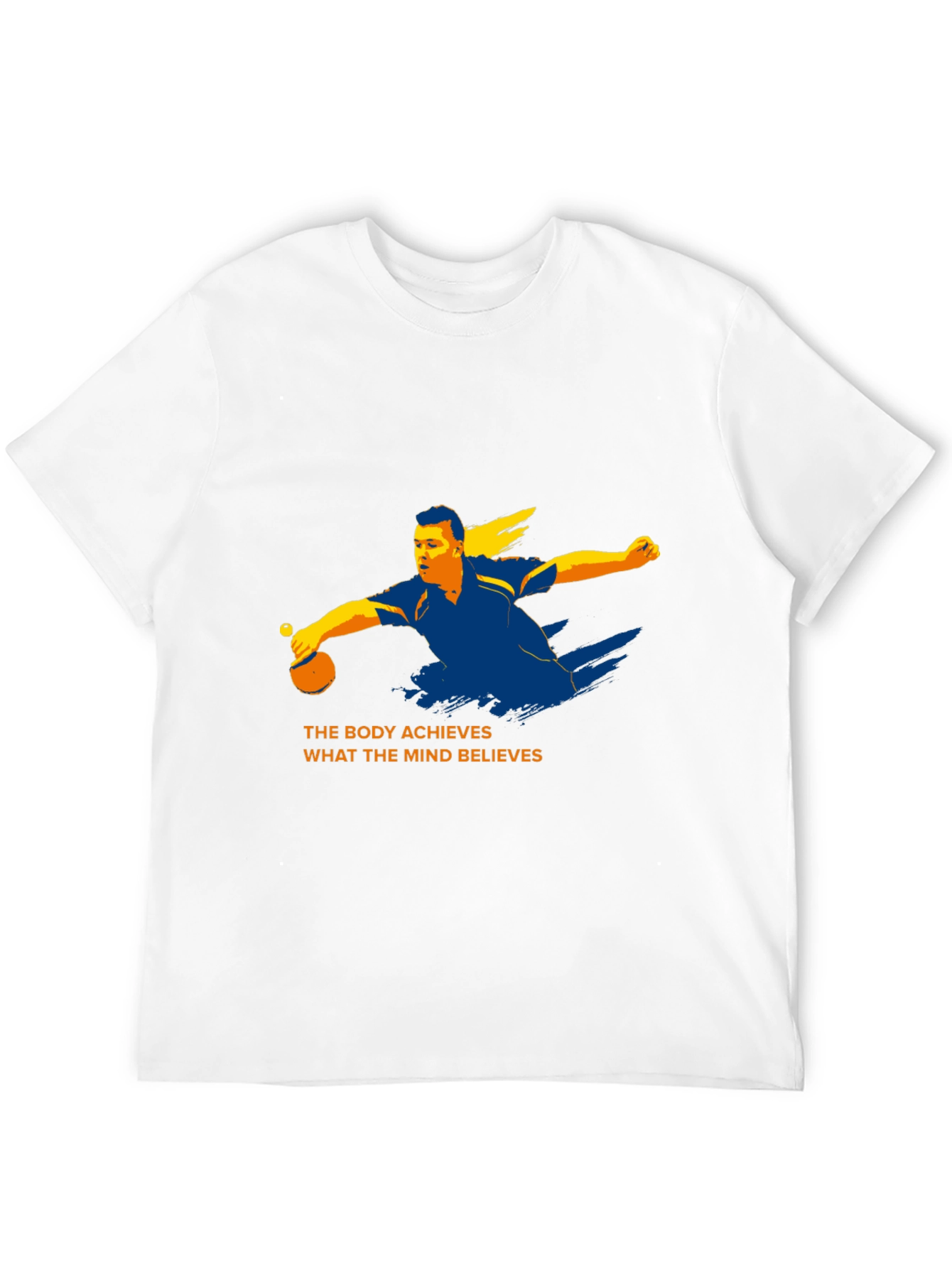 Inspirational Table Tennis Graphic T-Shirt