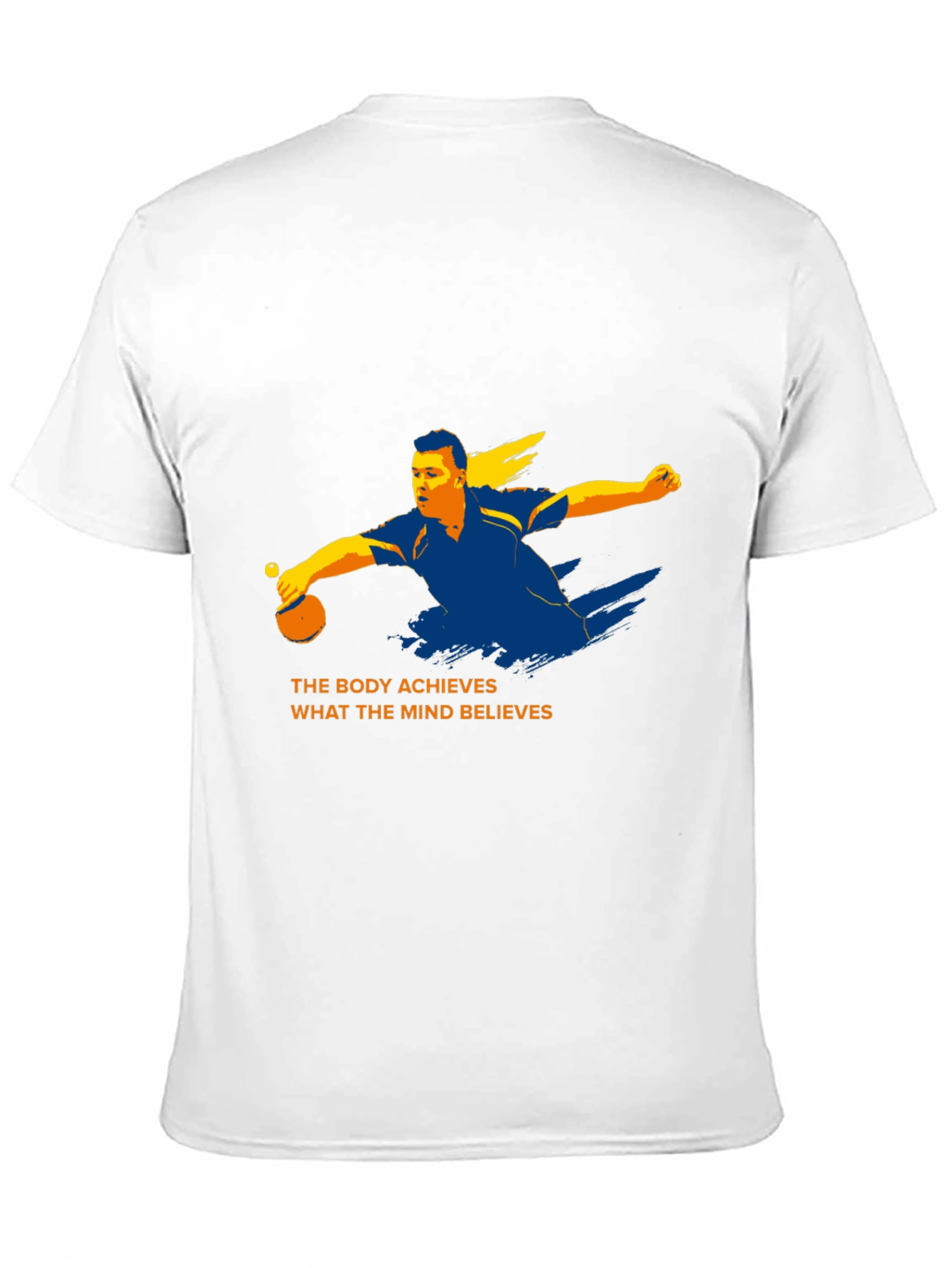 Inspirational Table Tennis Graphic T-Shirt