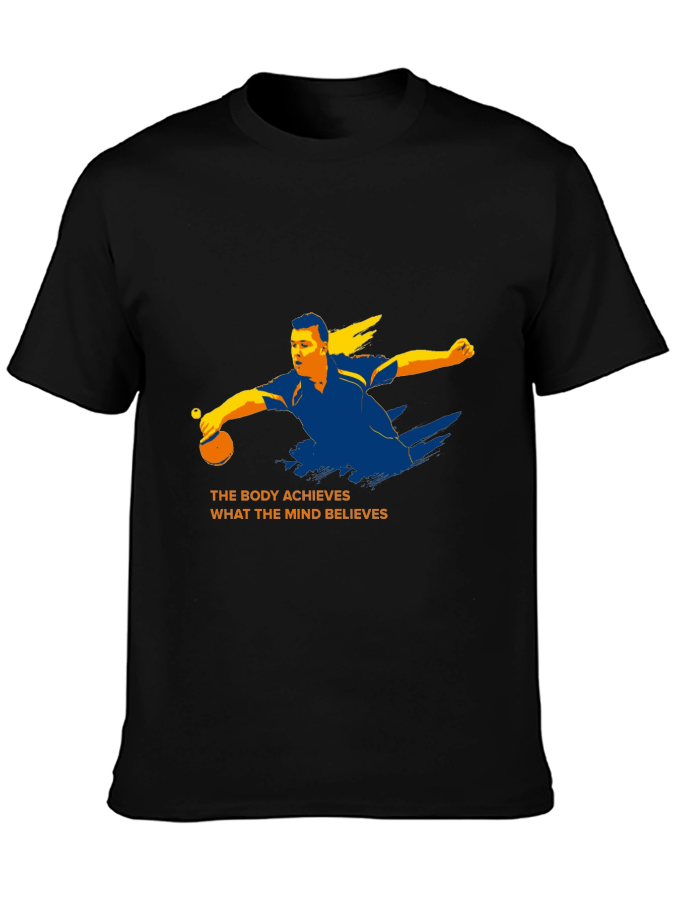 Inspirational Table Tennis Graphic T-Shirt