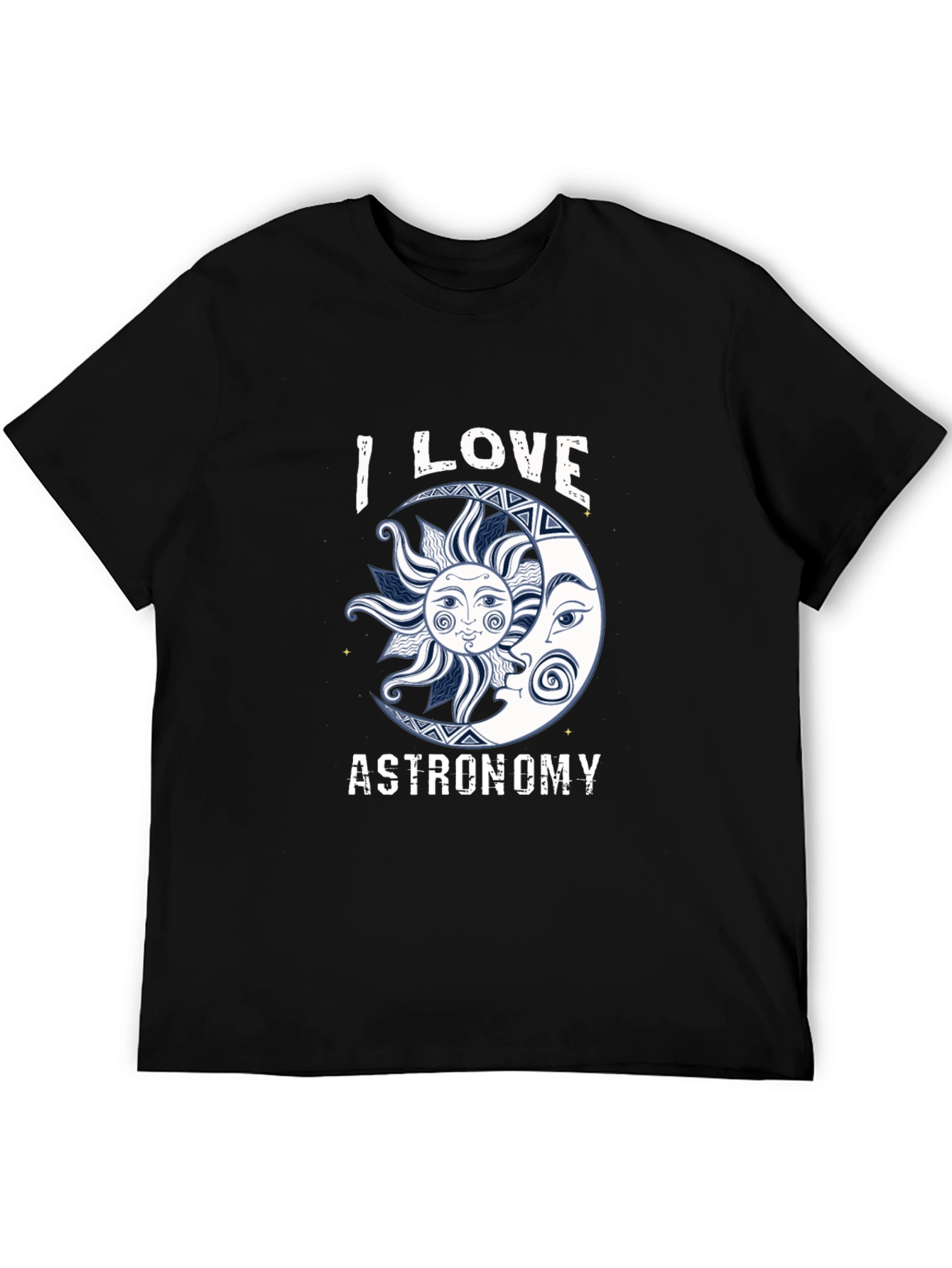 Astronomy Lover T-Shirt - Sun & Moon Graphic Tee