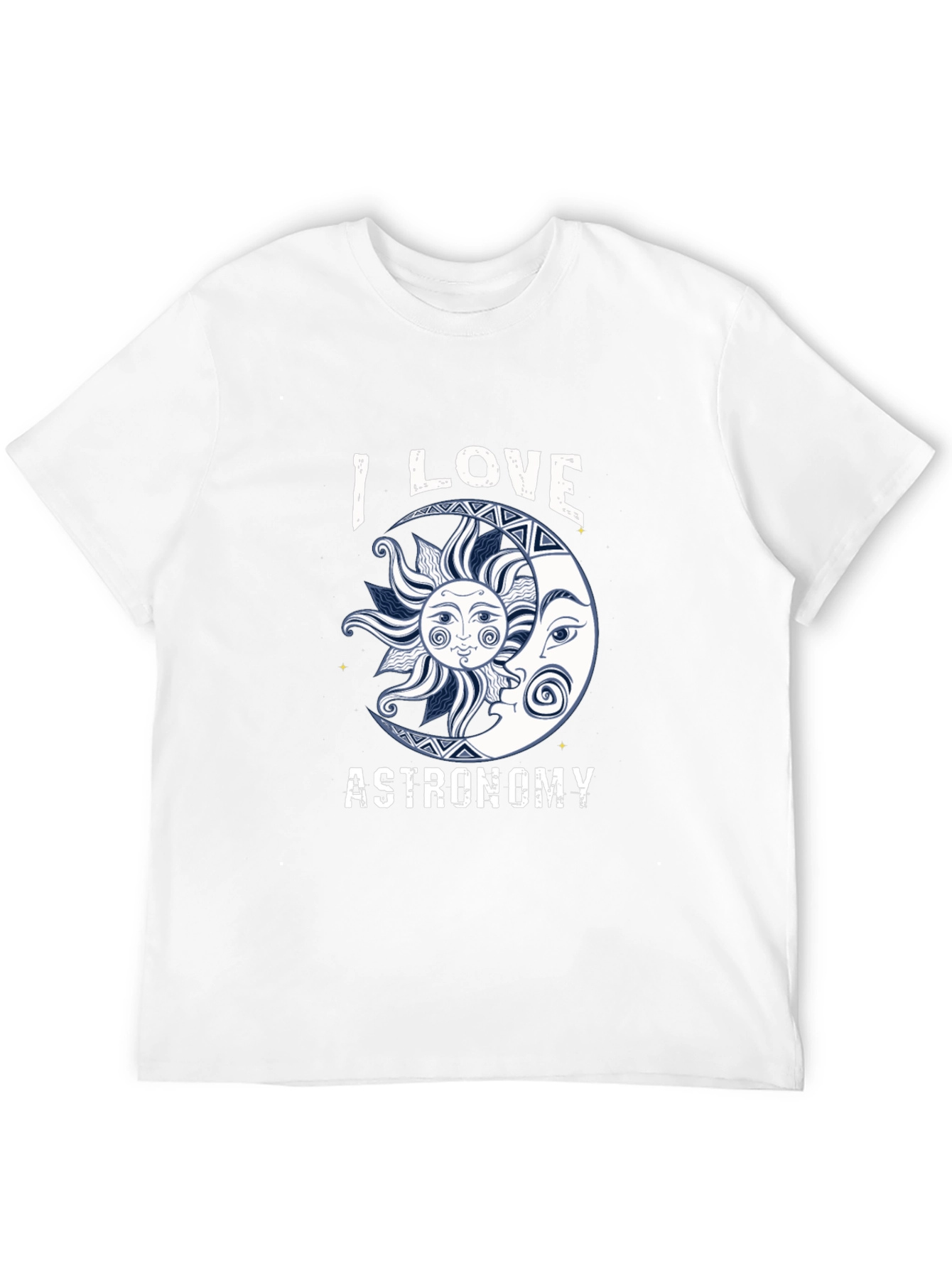 Astronomy Lover T-Shirt - Sun & Moon Graphic Tee