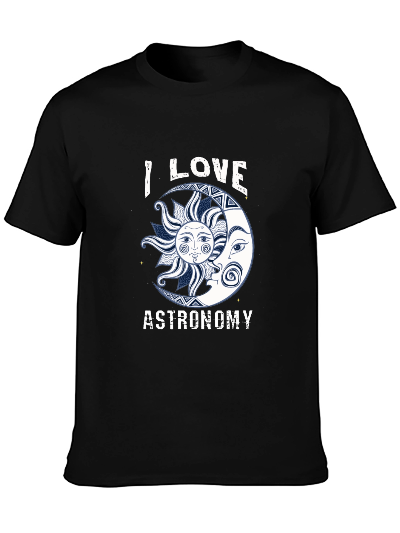 Astronomy Lover T-Shirt - Sun & Moon Graphic Tee