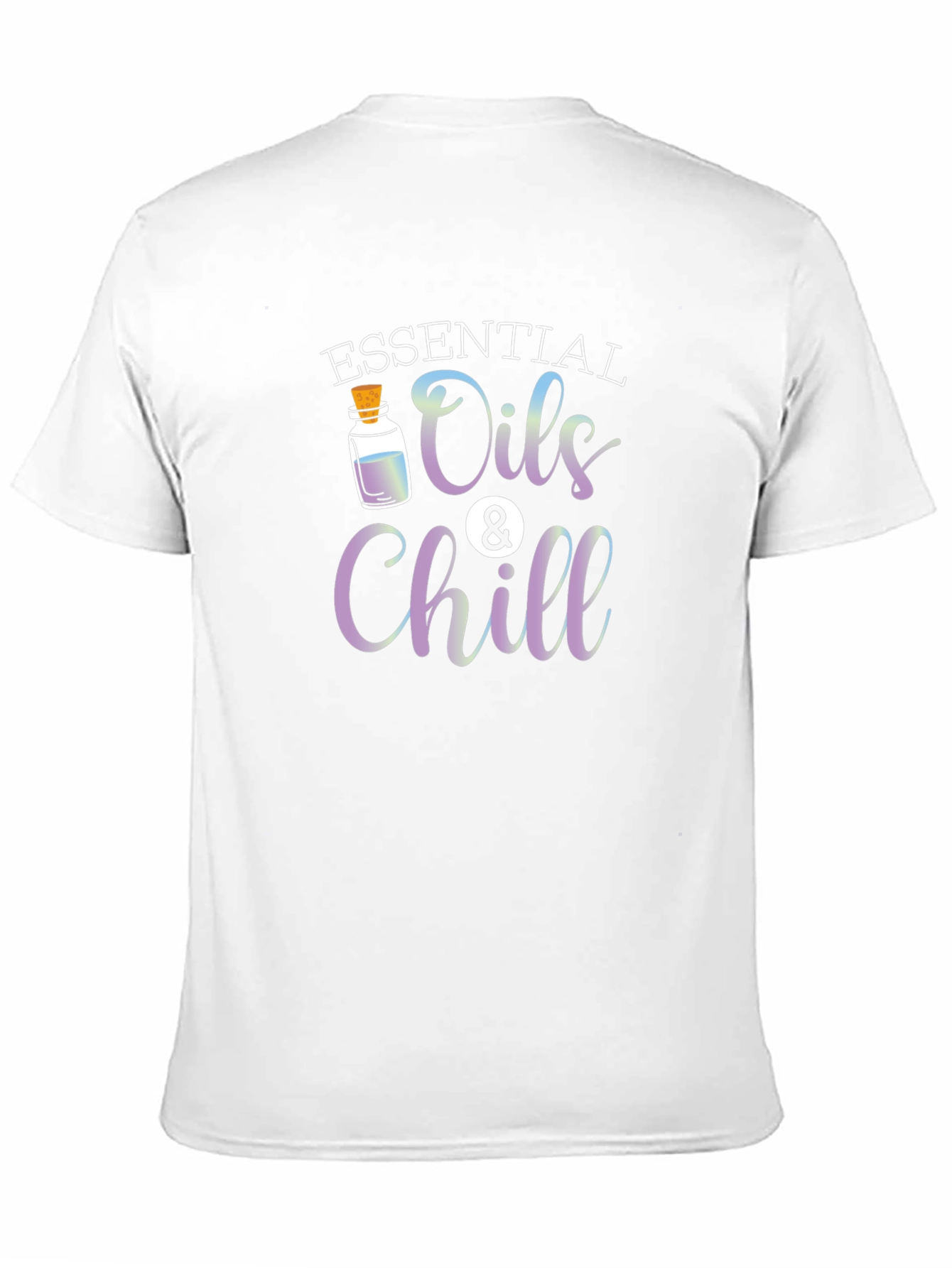 Essential Oils & Chill Graphic T-Shirt - Black