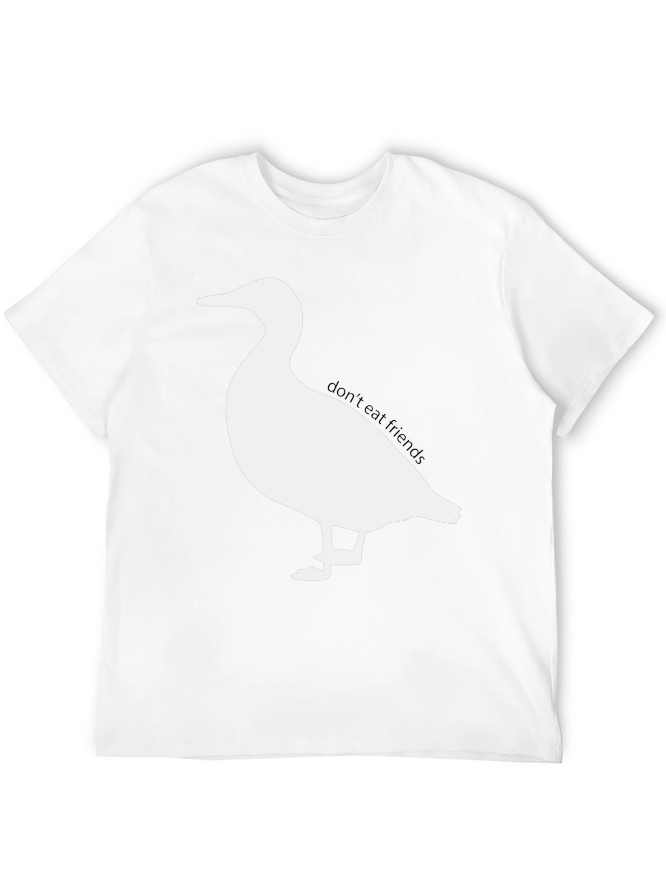 Dont Eat Friends Duck Graphic Tee