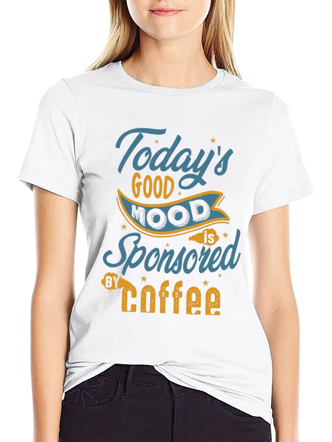 Todays Good Mood Coffee Graphic Tee