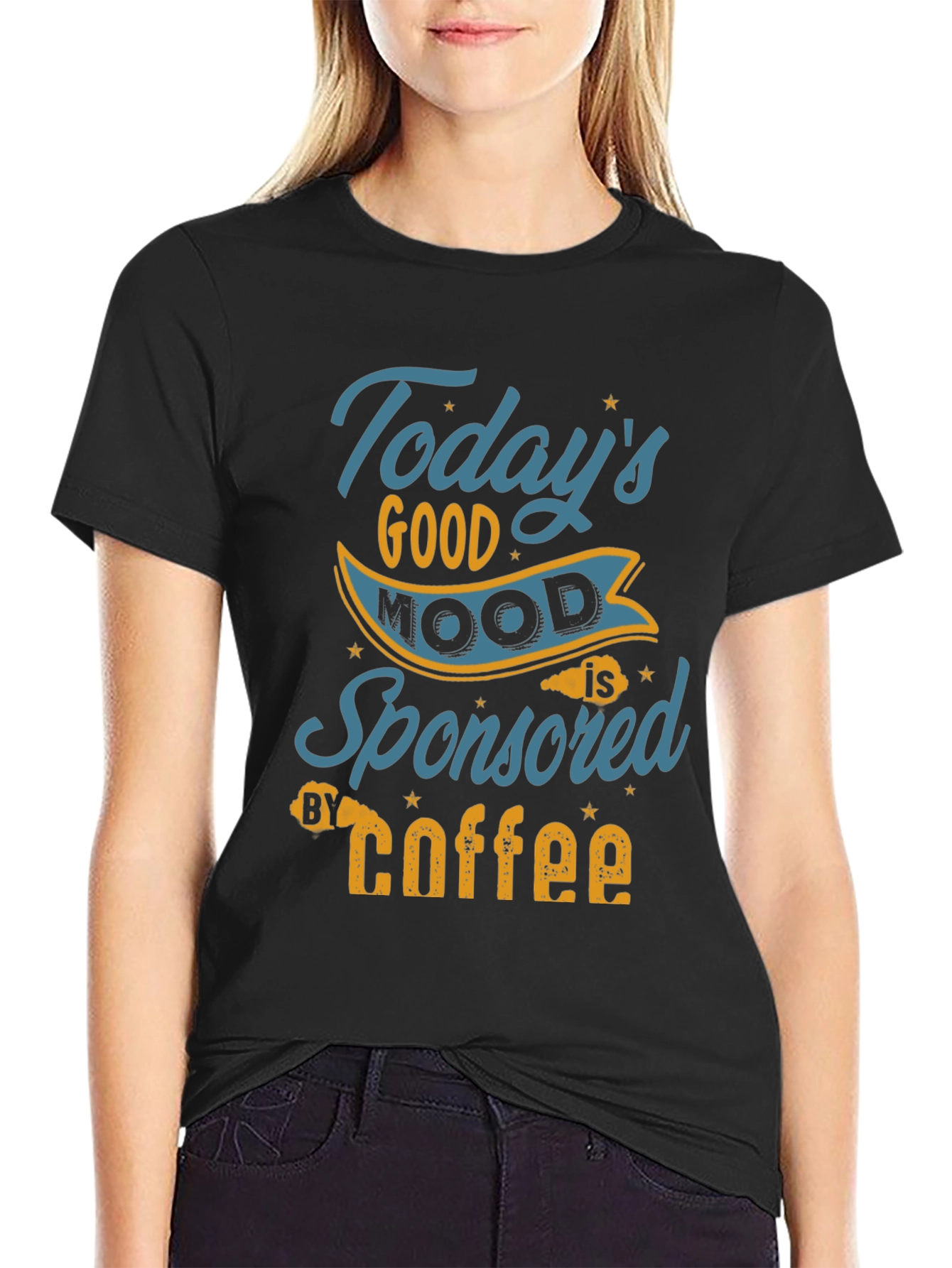 Todays Good Mood Coffee Graphic Tee
