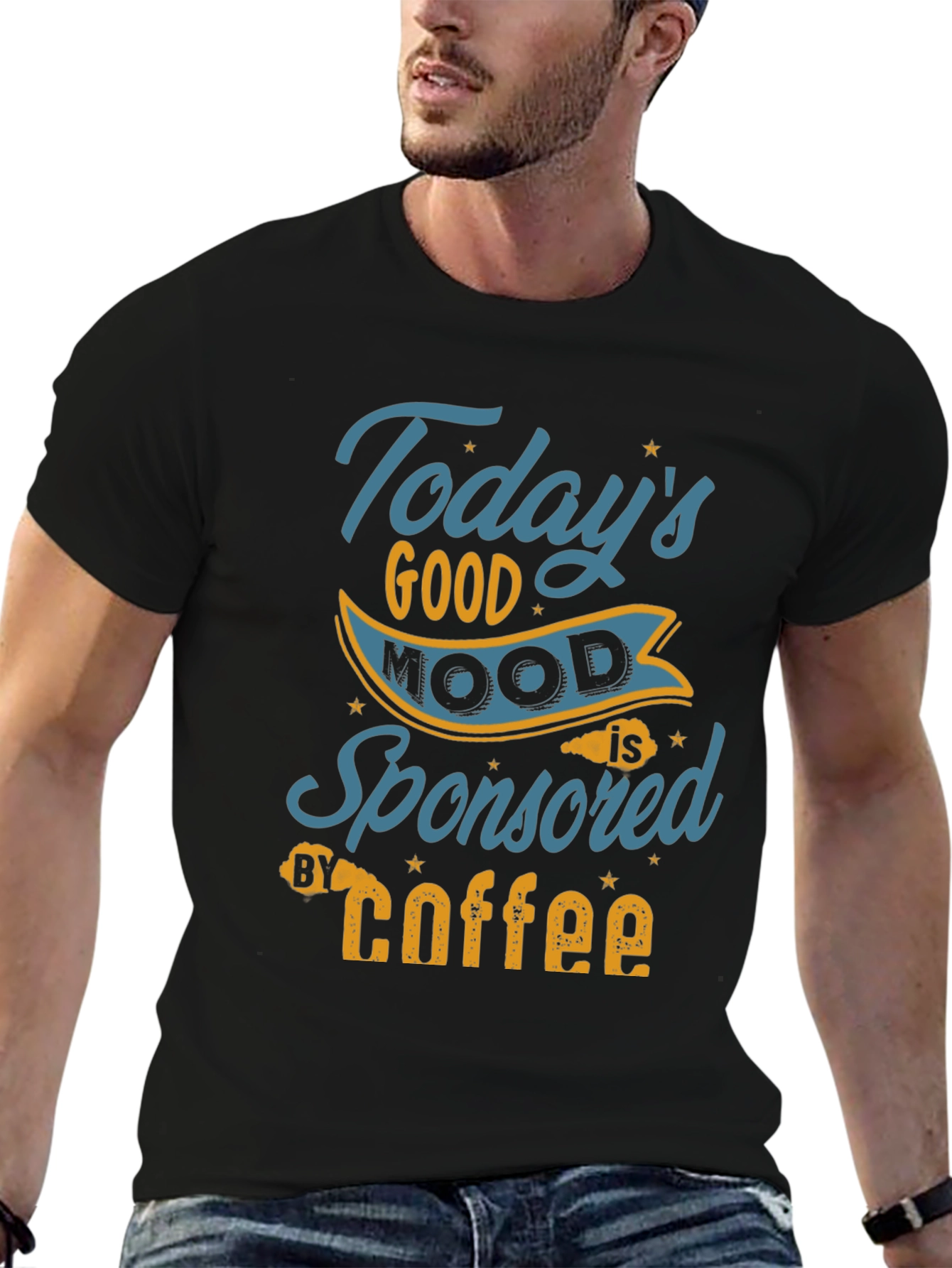 Todays Good Mood Coffee Graphic Tee