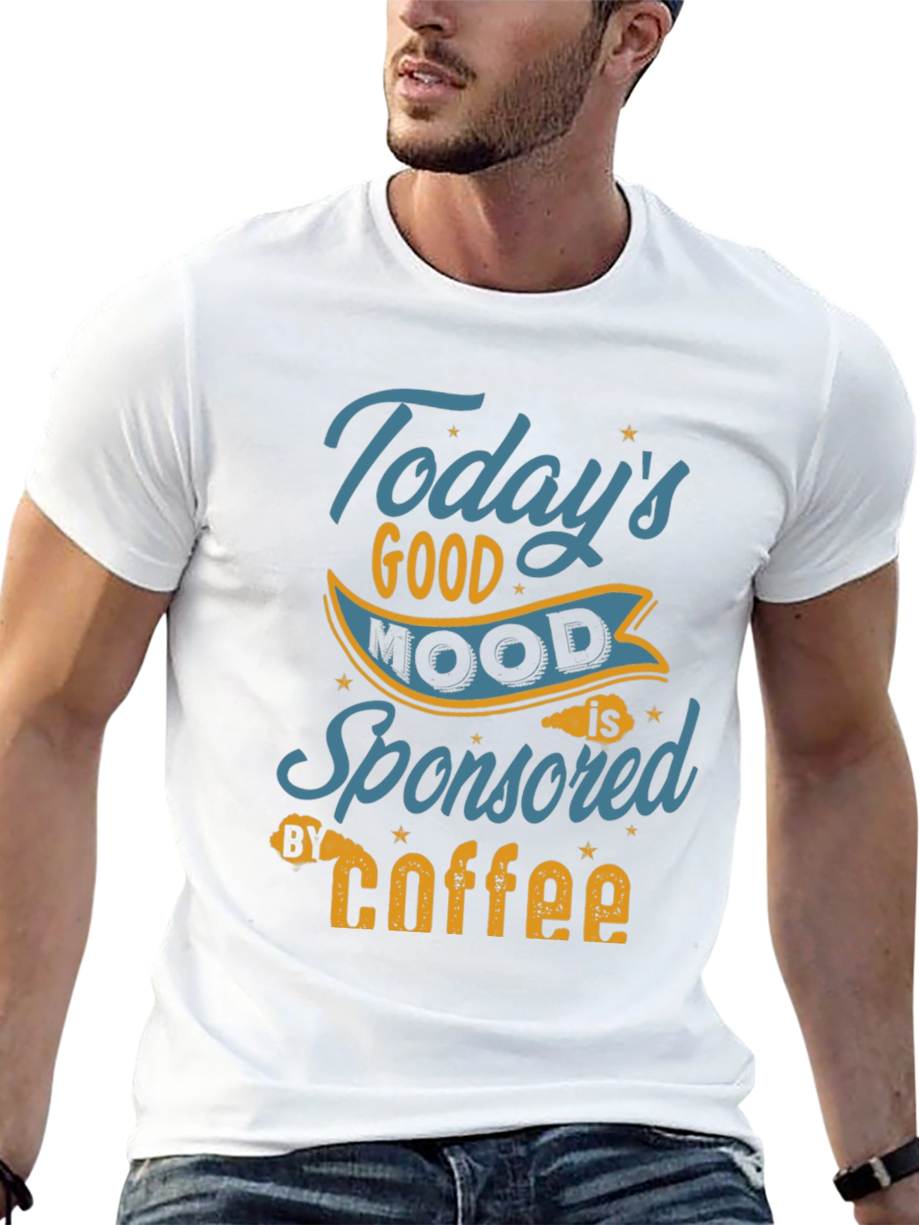 Todays Good Mood Coffee Graphic Tee