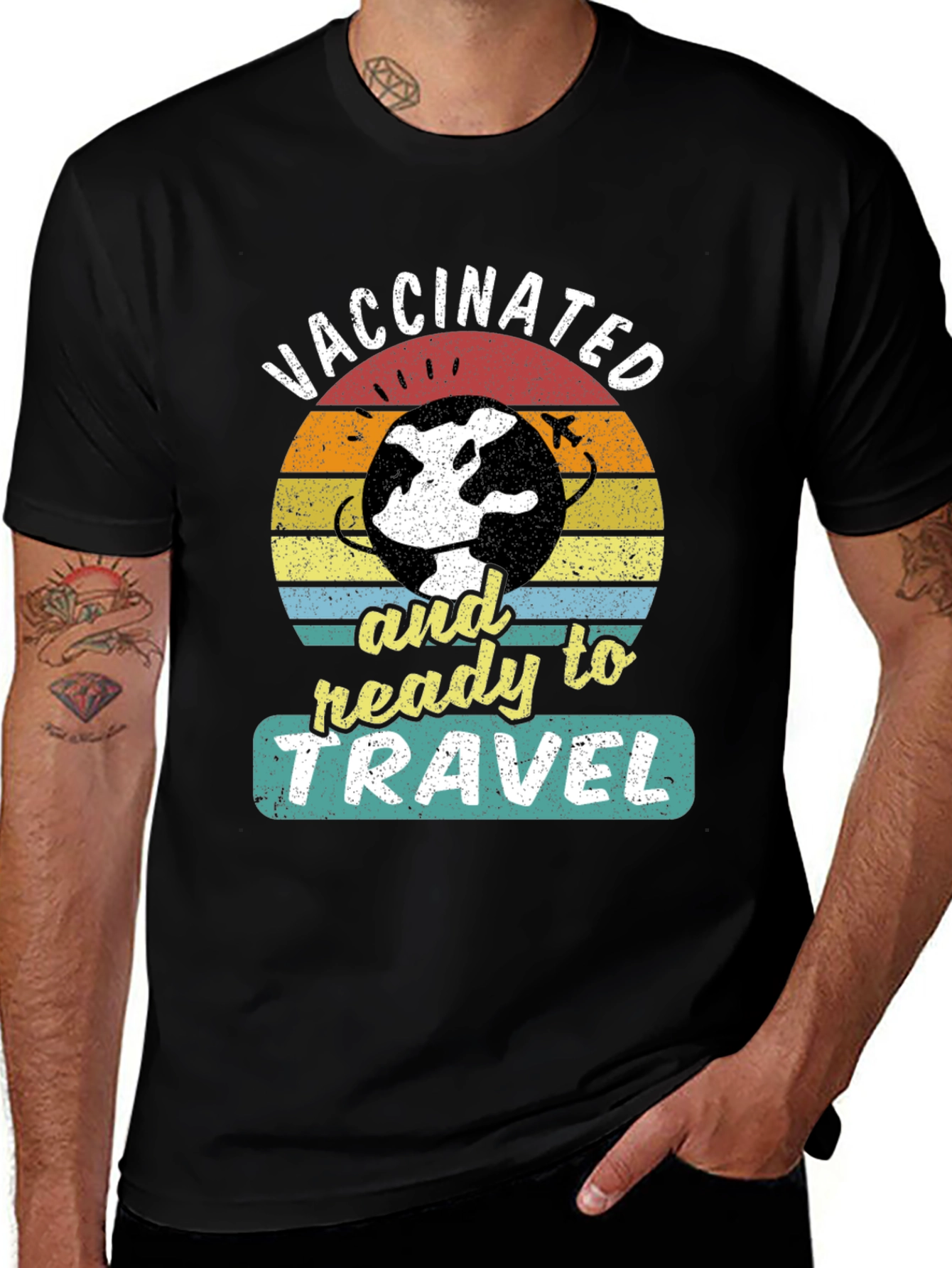 Vaccinated and Ready to Travel T-Shirt