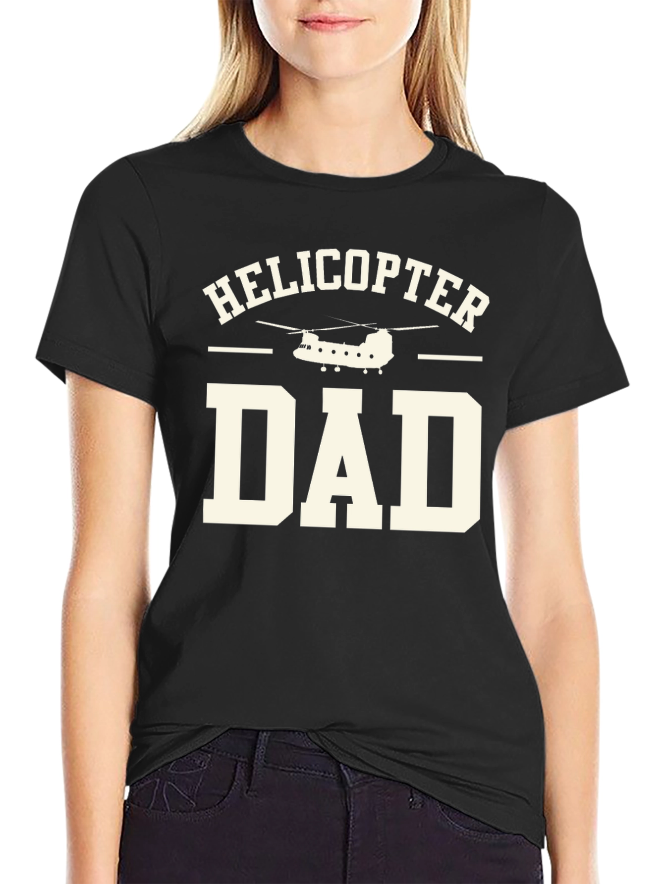 Helicopter Dad Graphic T-Shirt