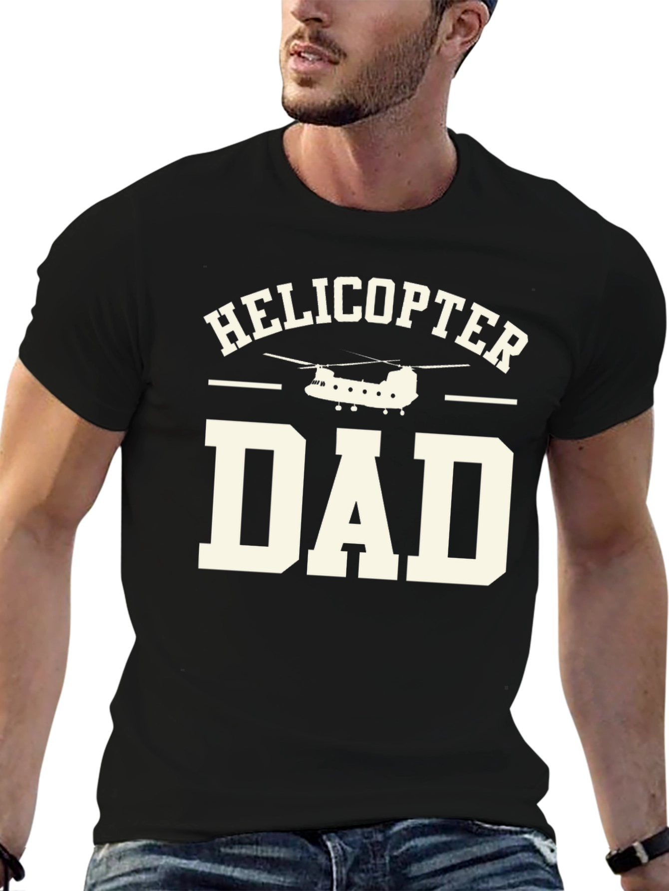 Helicopter Dad Graphic T-Shirt